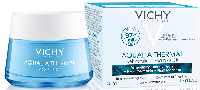 Насыщенный крем для глубокого увлажнения Vichy Aqualia Thermal, для сухой кожи, 50 мл - фото 3