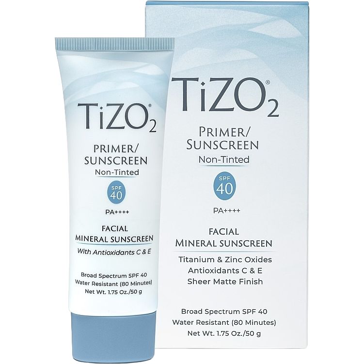 Крем-праймер солнцезащитный TiZO 2 Facial Primer/Sunscreen Non-tinted SPF 40, 50 г - фото 1