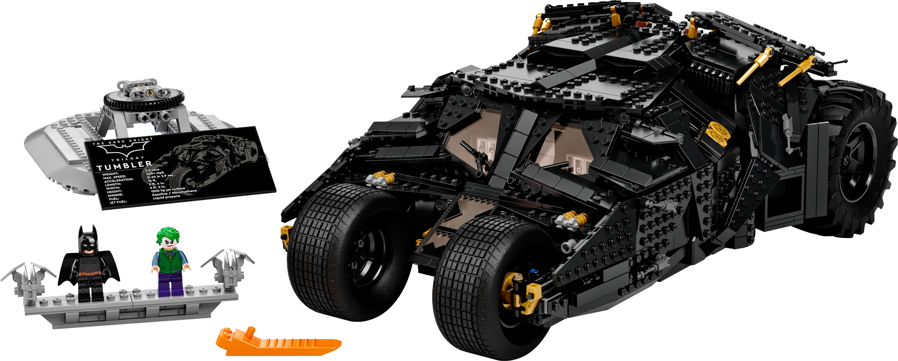 Конструктор LEGO Super Heroes Бэтмобиль Тумблер, 2049 деталей (76240) - фото 2