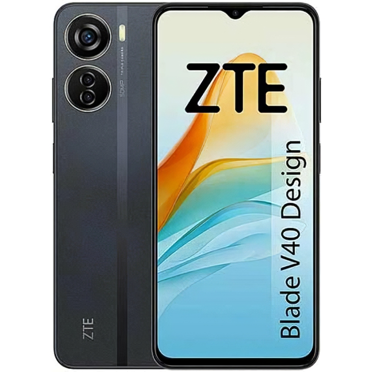 Смартфон ZTE Blade V40 Design 6/128Gb Black (UA UCRF) NFC - фото 1