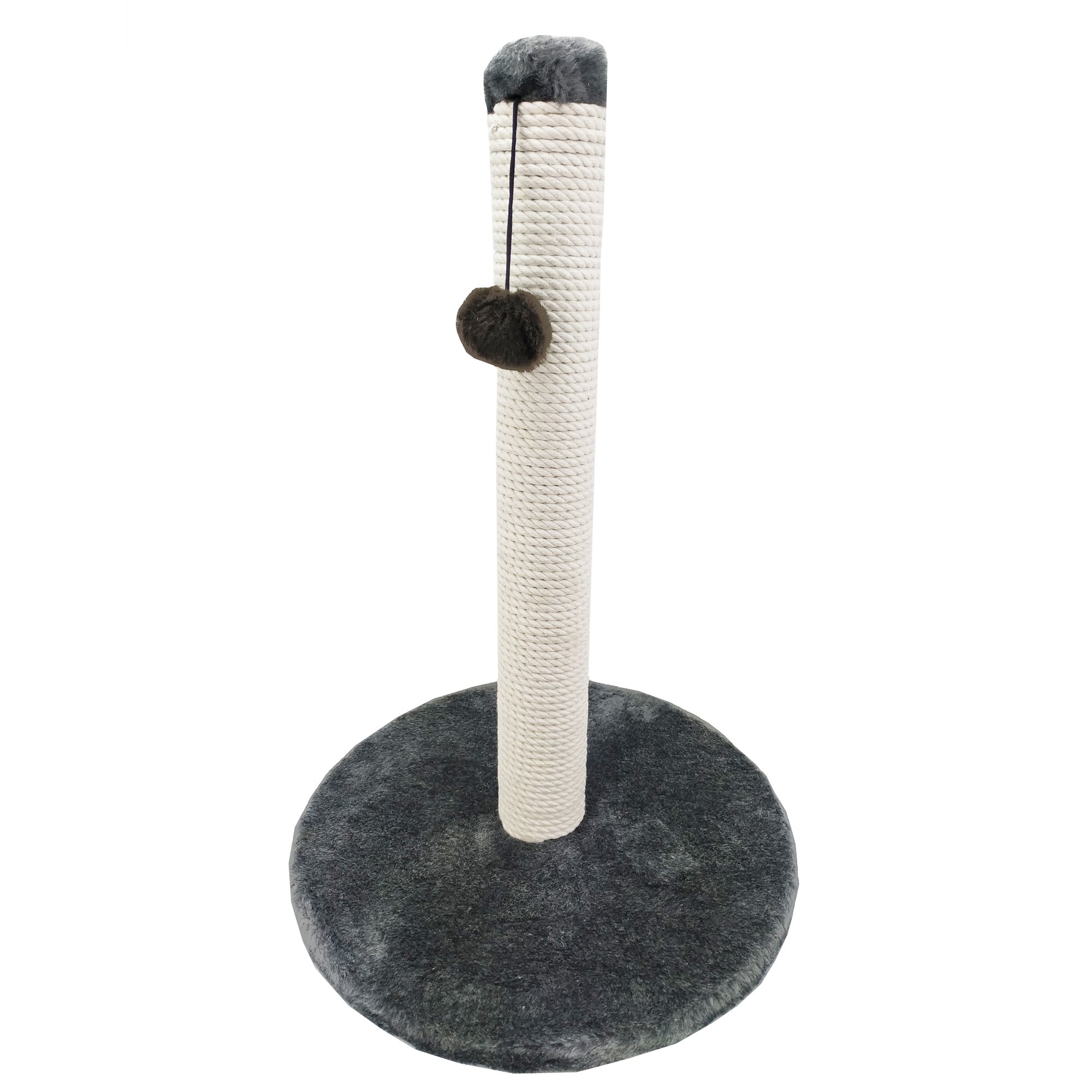 Дряпка Пухнастики, стовпчик на круглій підставці, графіт (М-2) - фото 1