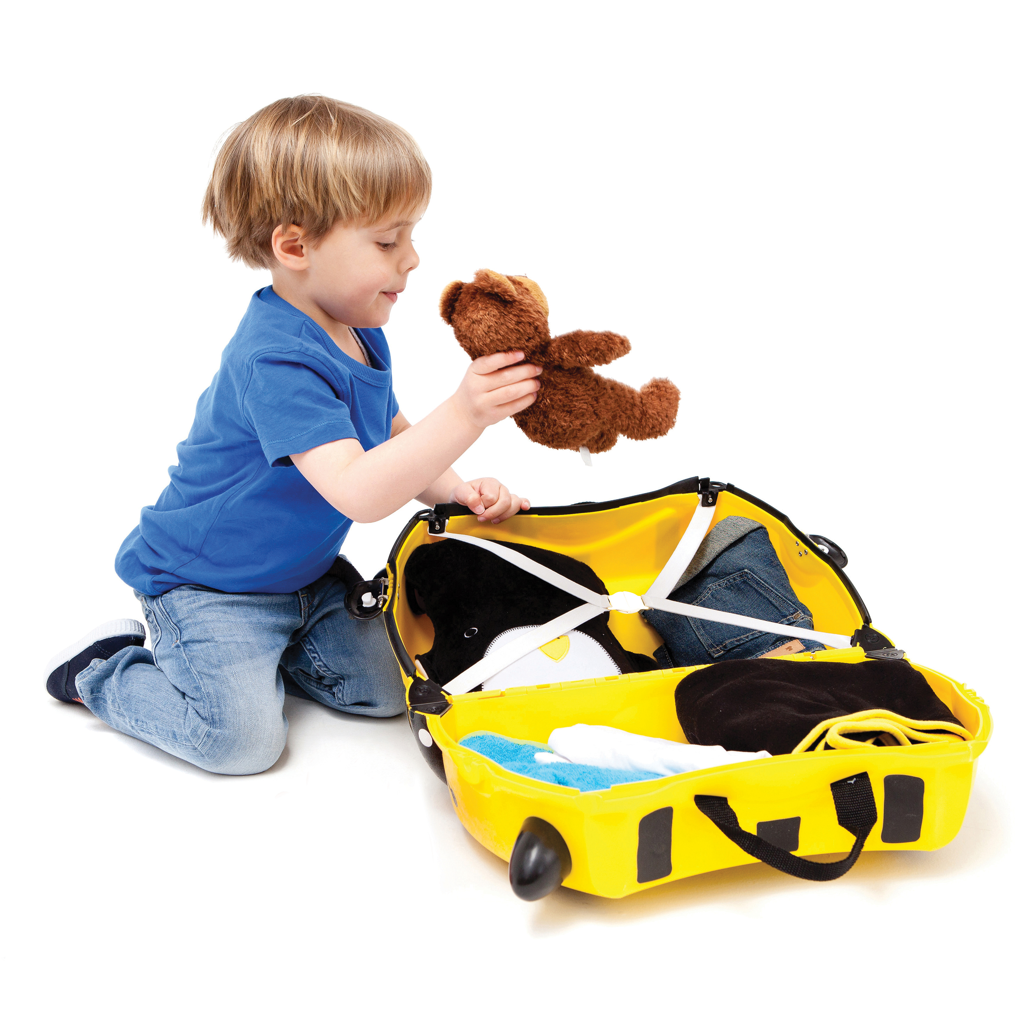 Дитяча валіза Trunki Bernard Bumble Bee (0044-GB01-UKV) - фото 3