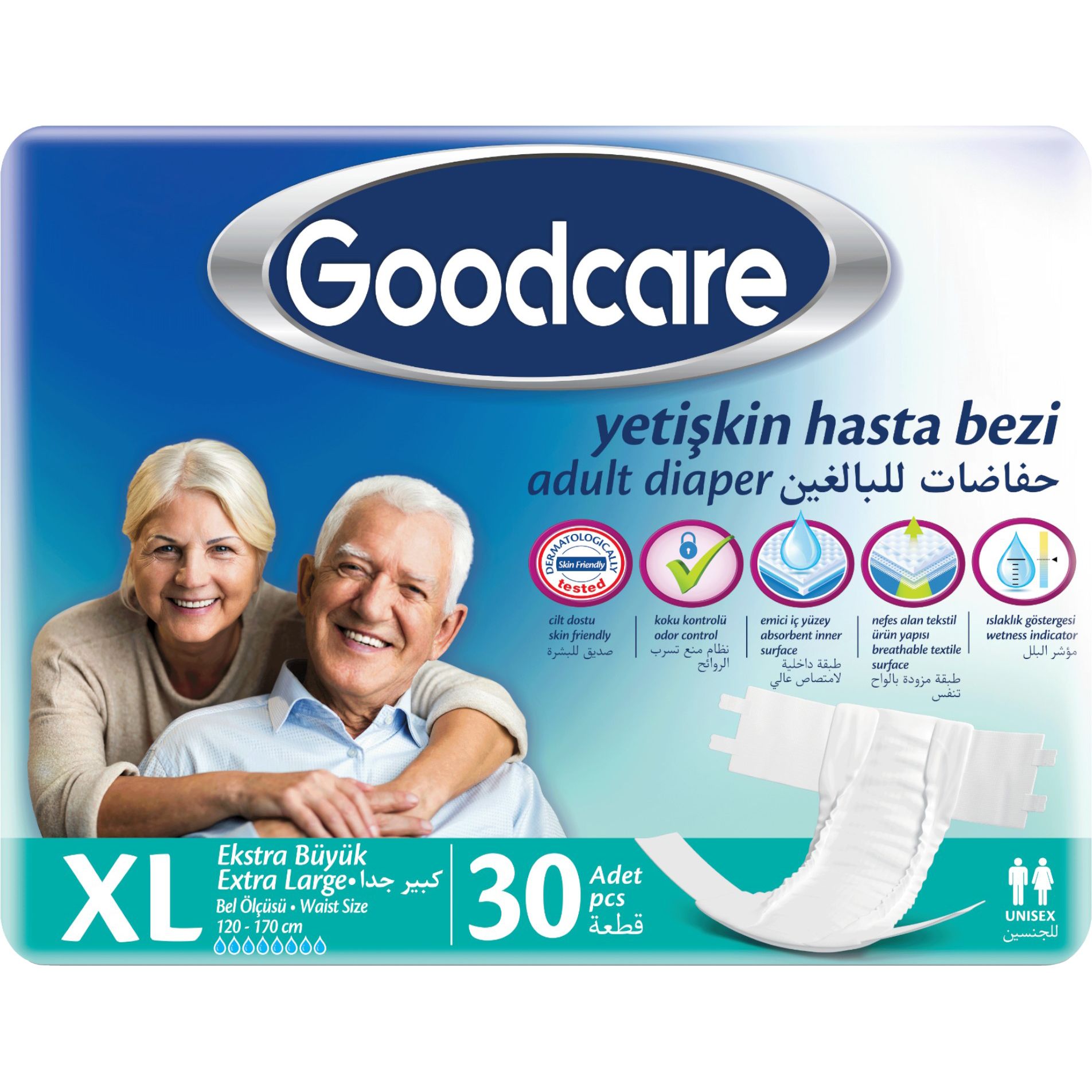 Подгузники для взрослых Goodcare 4 Extra Large 30 шт. - фото 1