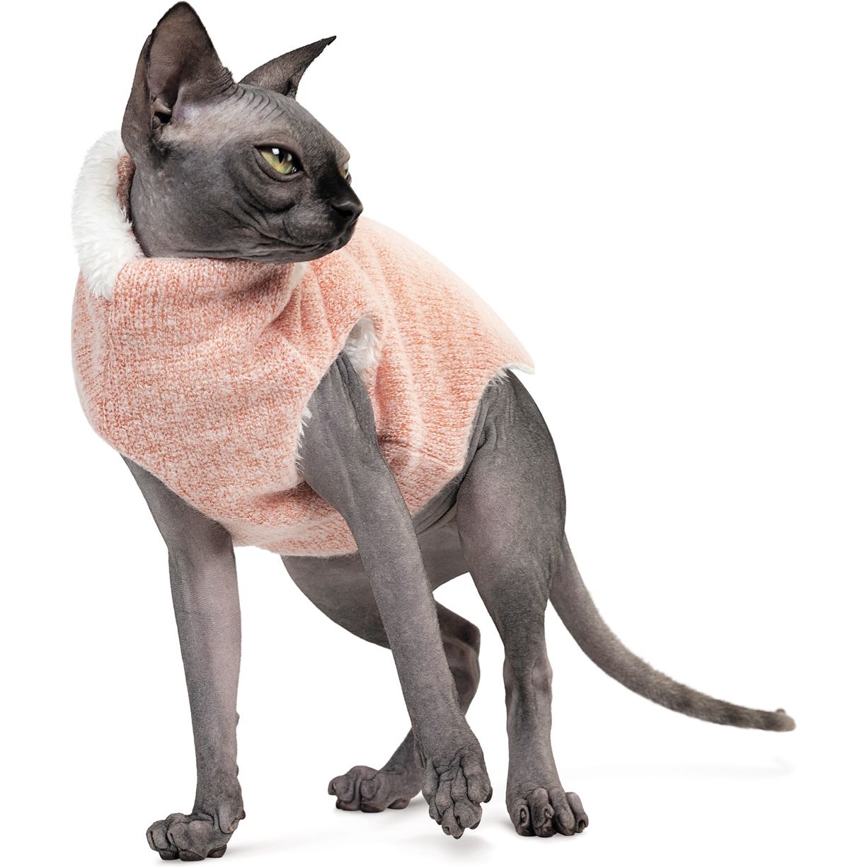 Светр Pet Fashion Cat XXS персиковий - фото 2