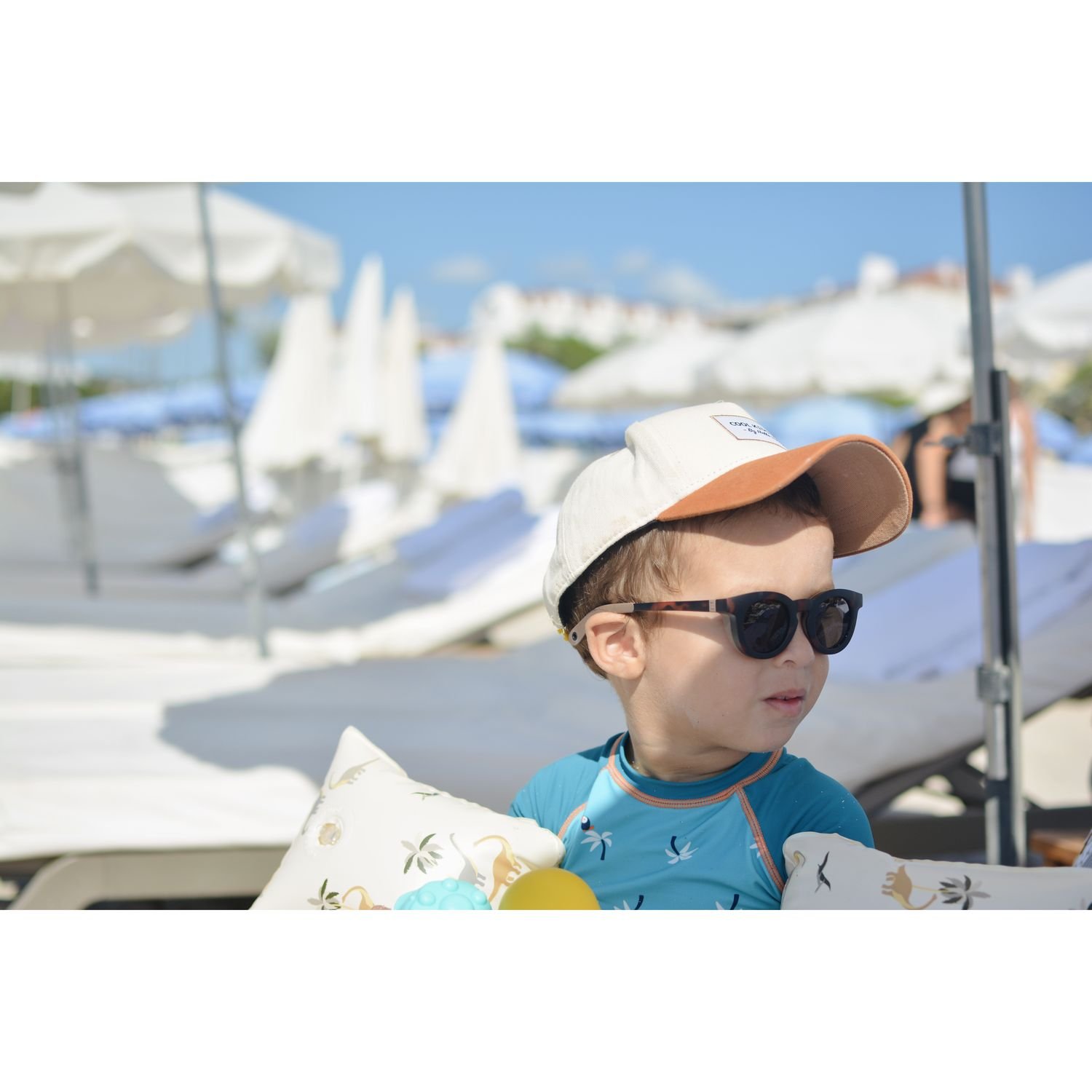 Детские солнцезащитные очки Beaba, 9-24 мес., коричневые (930343) - фото 7