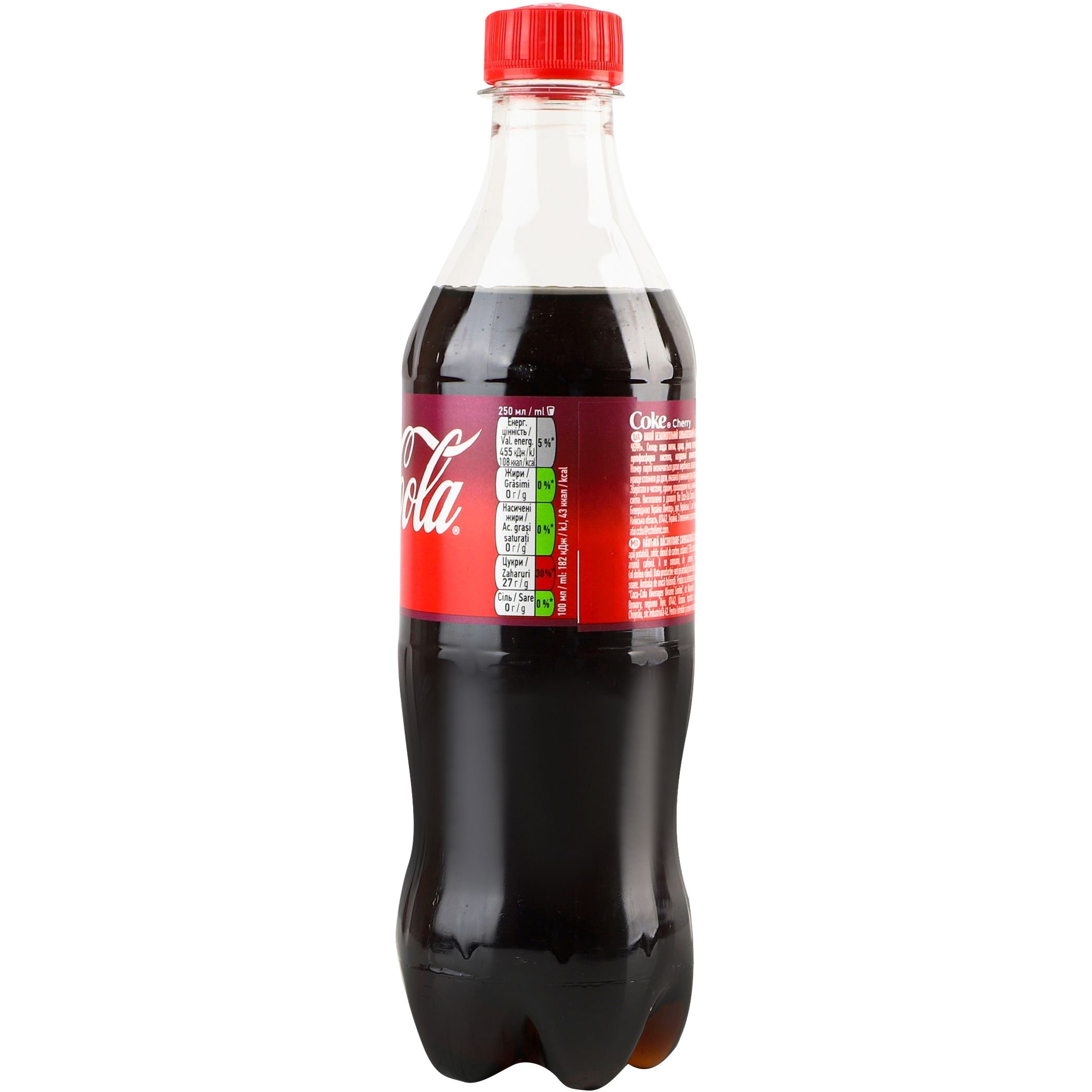 Напій Coca-Cola Cherry 0.5 л - фото 2