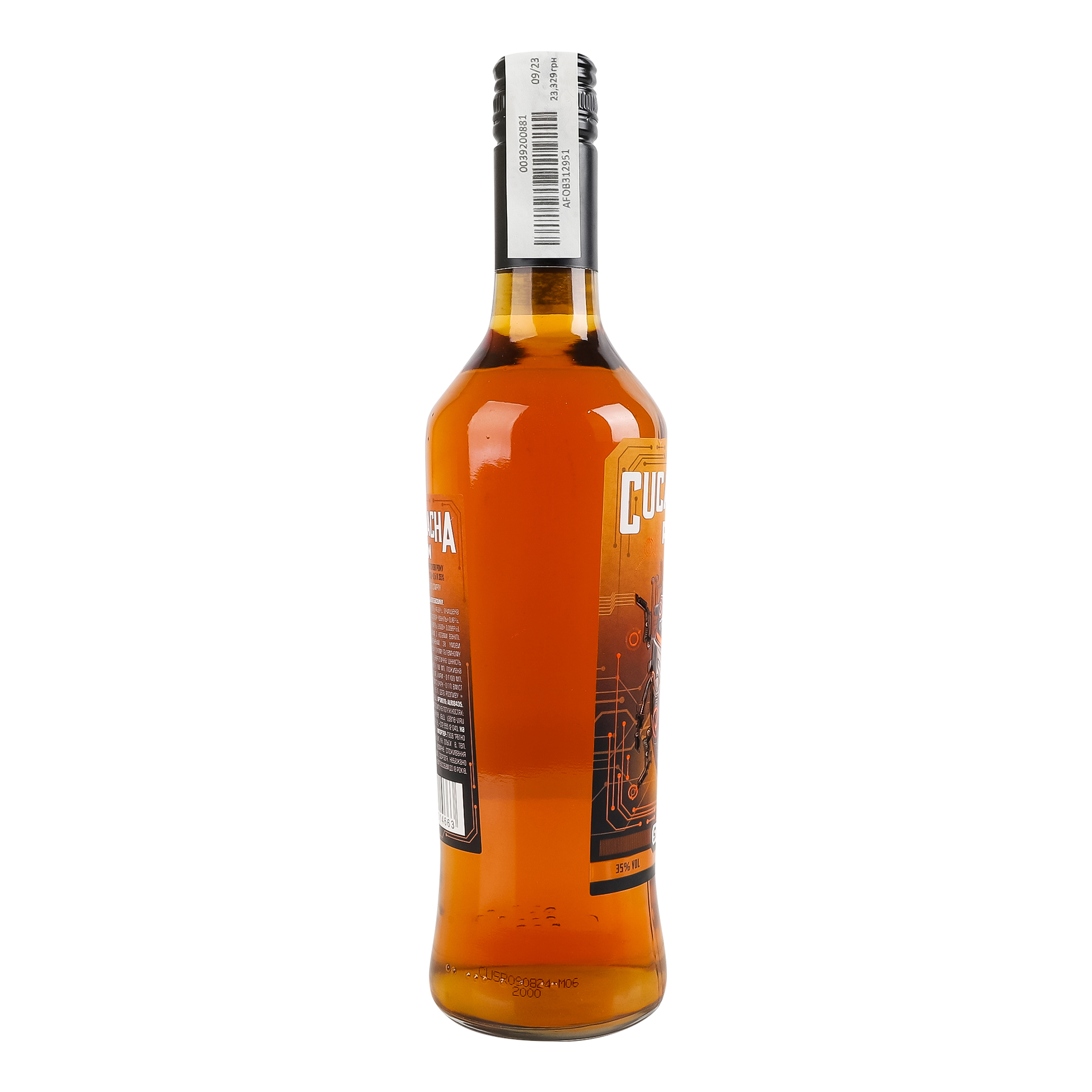 Алкогольний напій Rum Cucaracha Spiced Gold 35% 0.5 л - фото 3