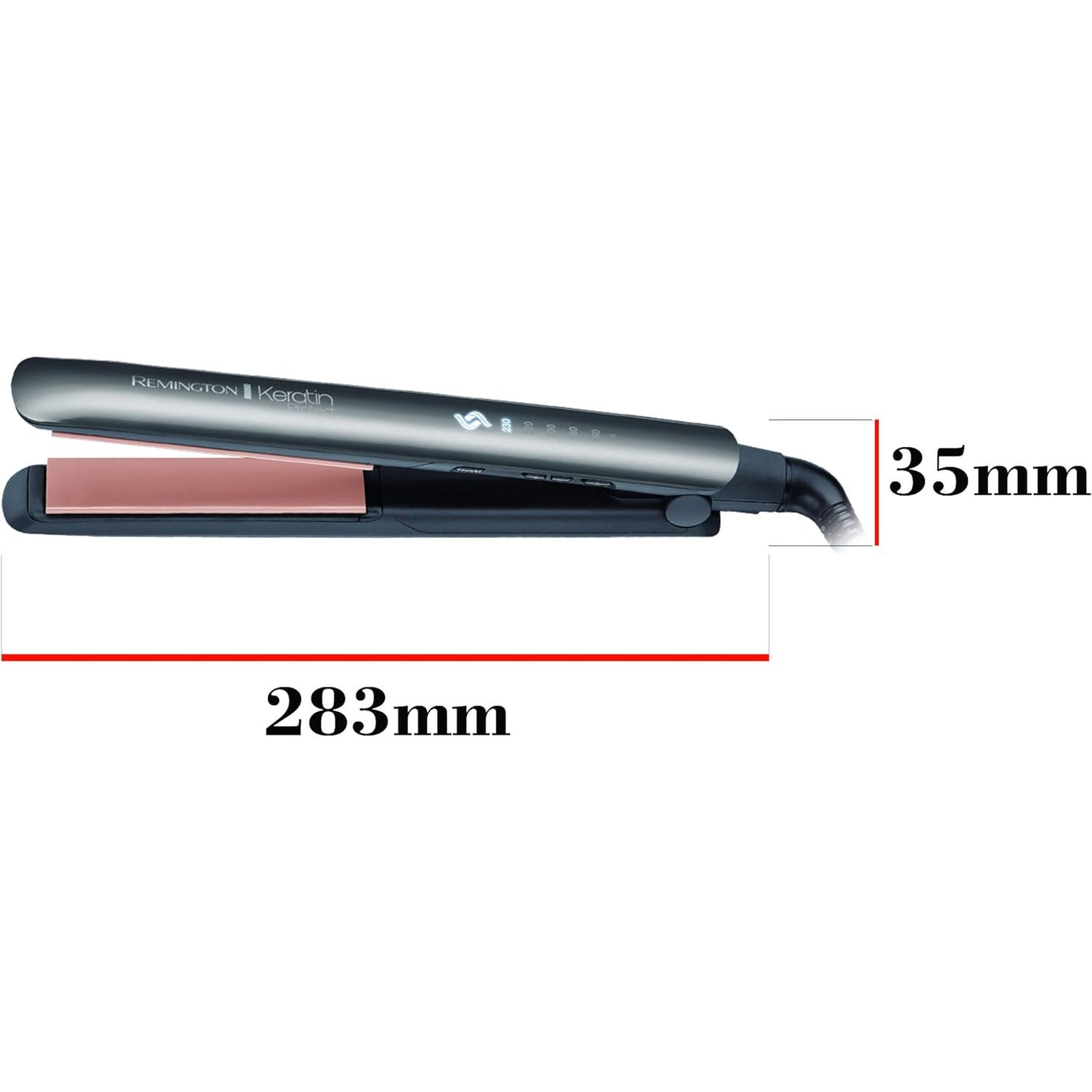 Випрямляч Remington Keratin Protect S8598 сріблястий - фото 3