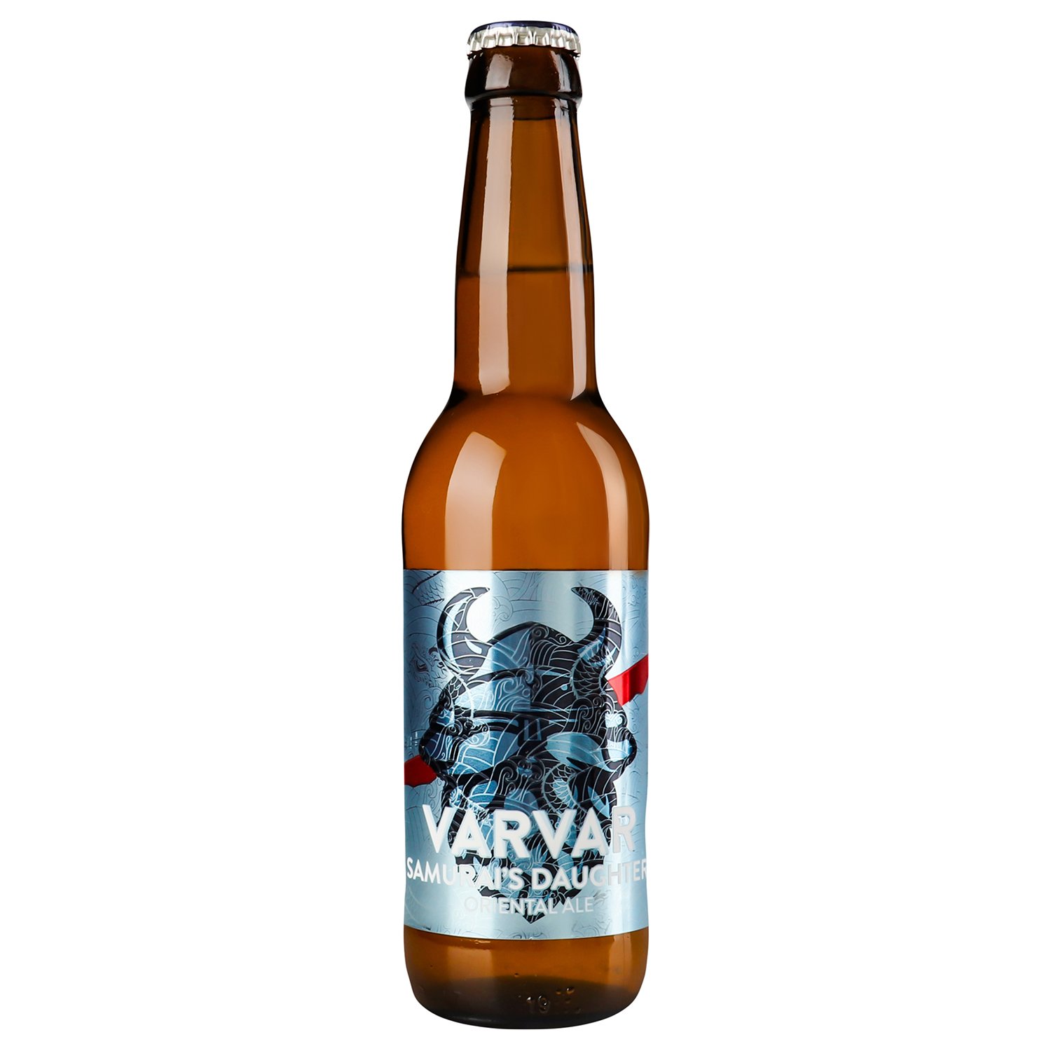 Пиво Varvar Samurai's Daughter, світле, нефільтроване, 4,7%, 0,33 л - фото 1