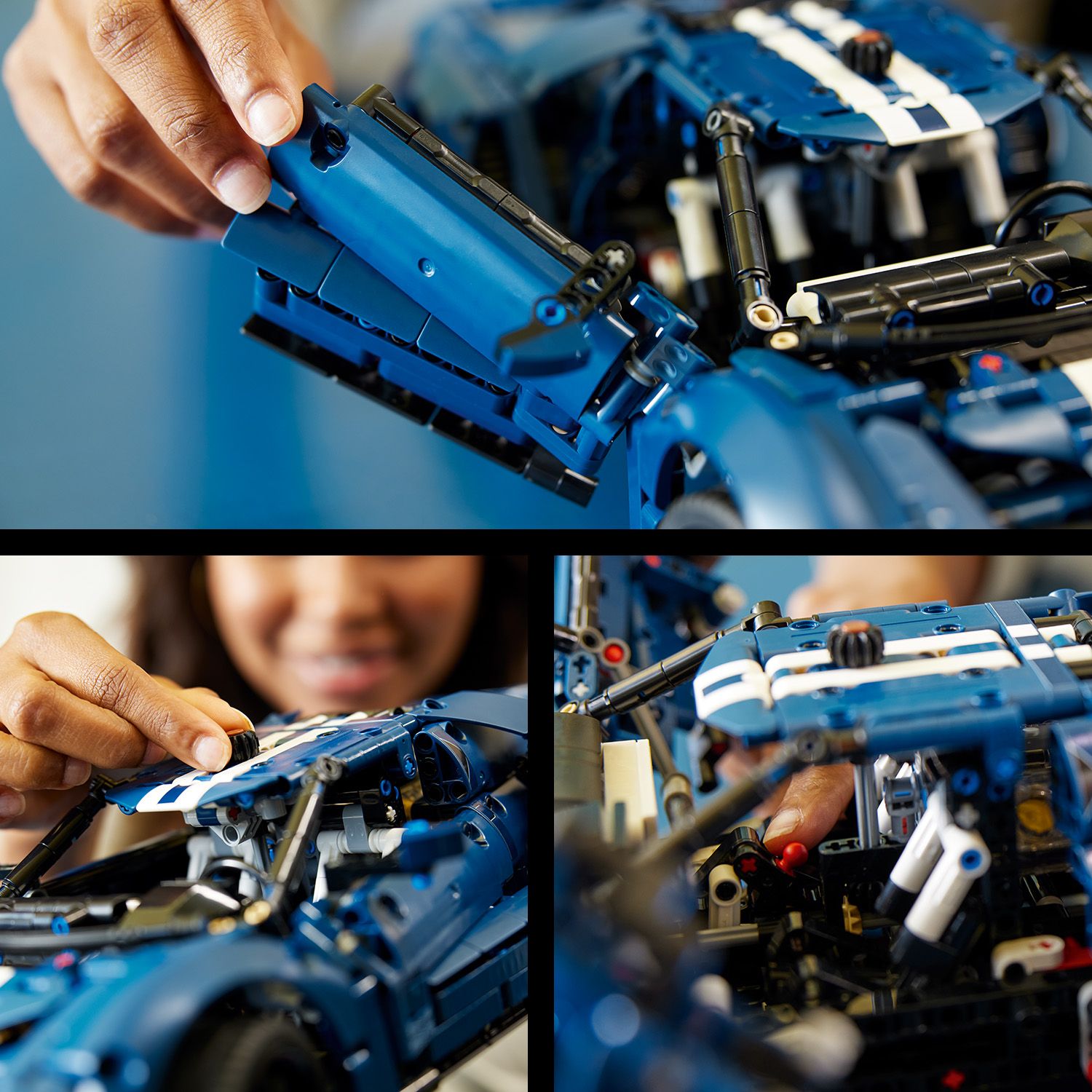 Конструктор LEGO Technic Ford GT 2022, 1466 деталей (42154) - фото 6