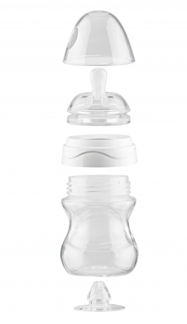 Бутылочка для кормления Nuvita Mimic Cool, антиколиковая, 150 мл, зеленый (NV6012GREEN) - фото 2