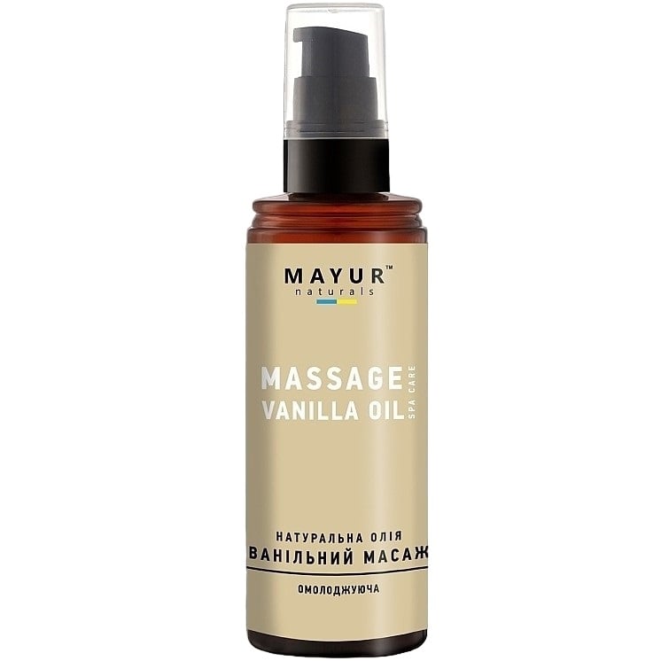 Олія для масажу Mayur Vanilla омолоджуюча 120 мл - фото 1