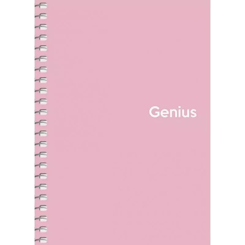 Блокнот для записей Genius, А6, в клеточку, спираль, 80 л., Пудра (A6-080-6805K) - фото 1