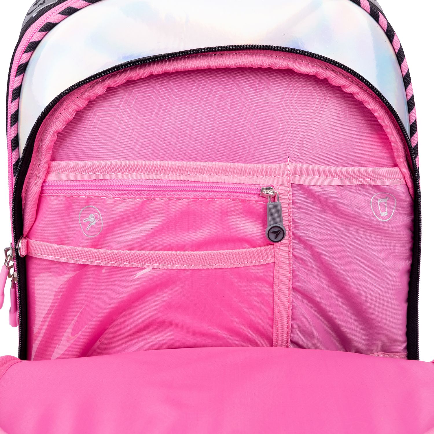 Рюкзак каркасний Yes S-30 Juno Ultra Premium Barbie, рожевий (558956) - фото 13