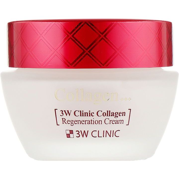 Крем для лица 3W Clinic Collagen Regeneration Cream с коллагеном 60 мл - фото 1