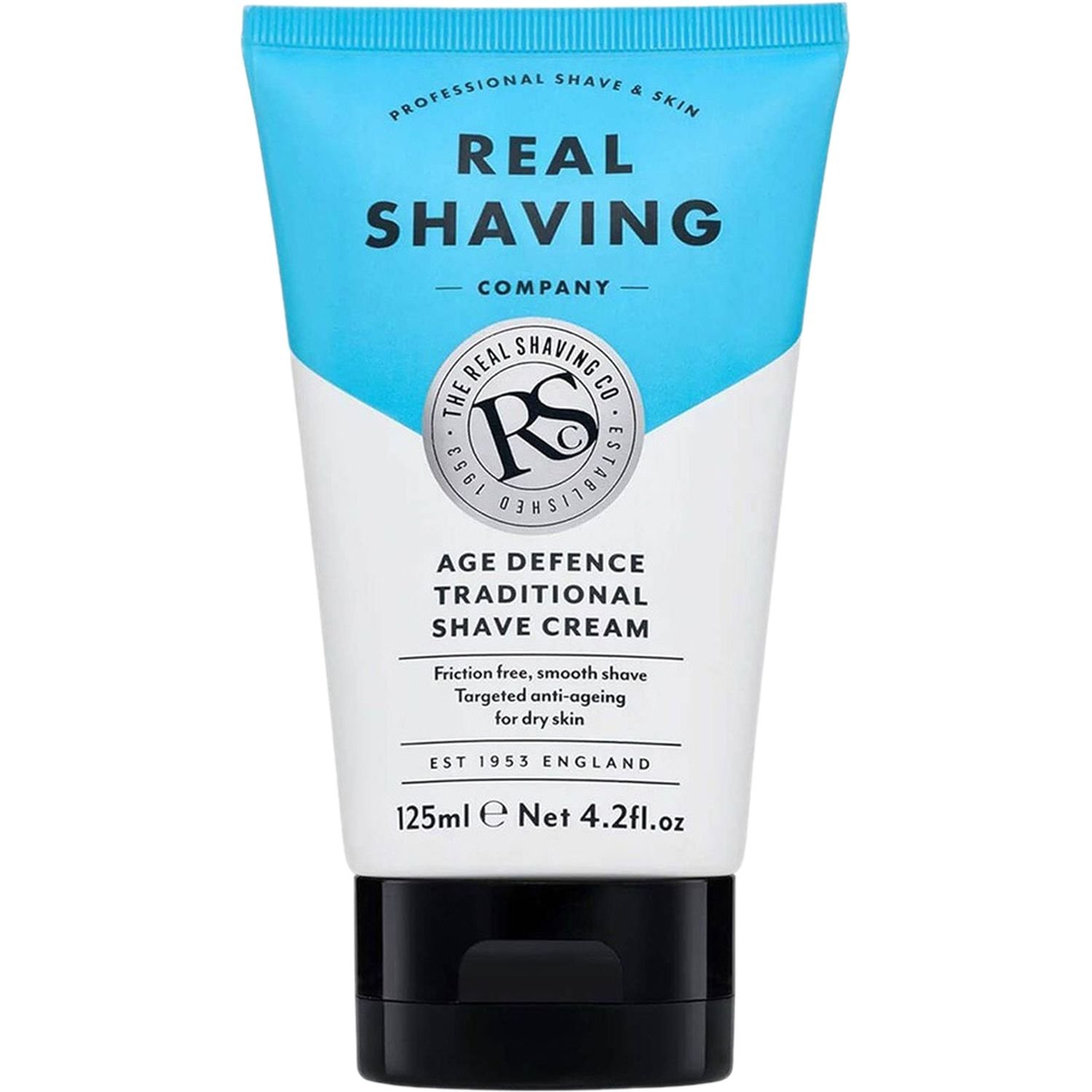 Традиционный крем для бритья The Real Shaving Company Age Defense 125 мл - фото 1