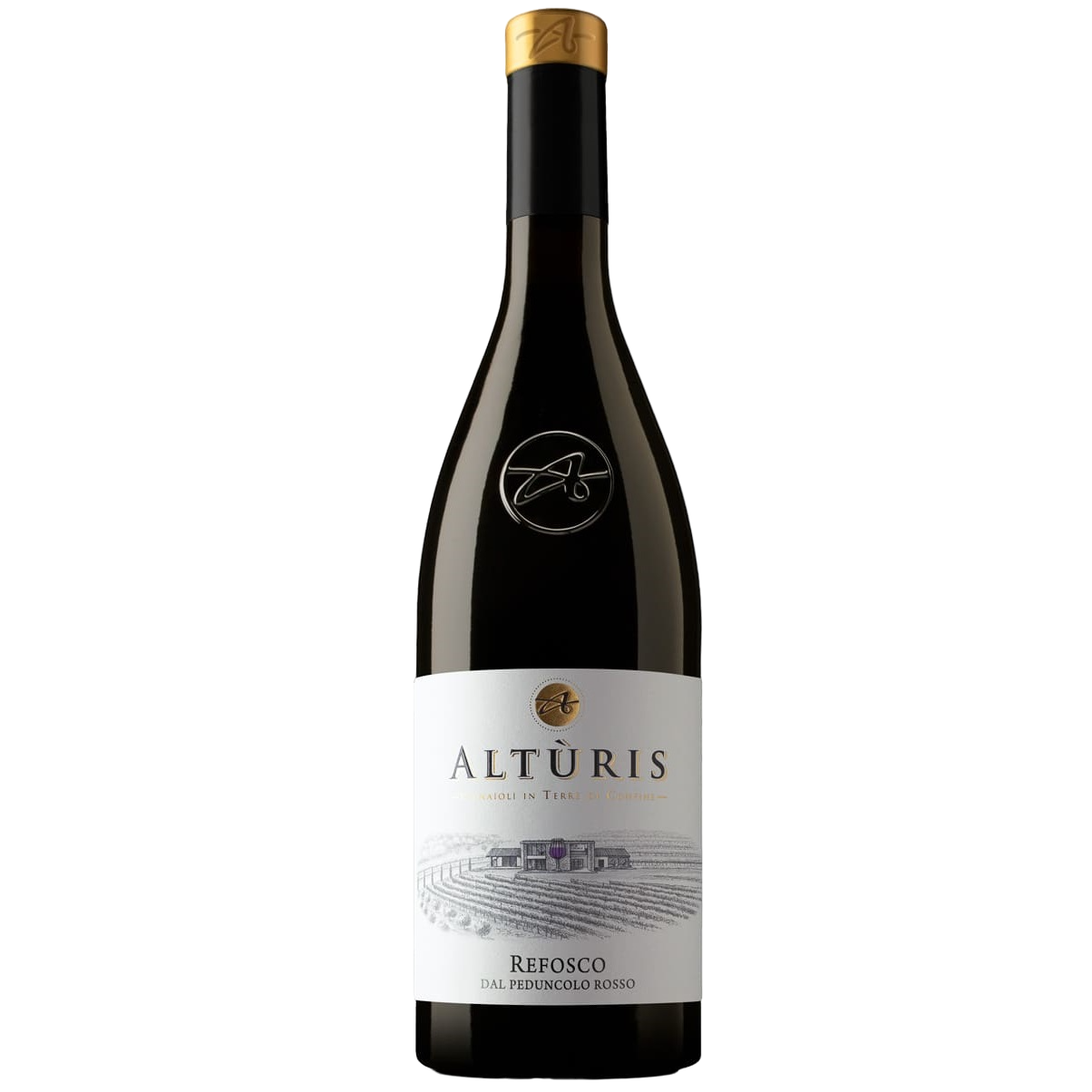 Вино Alturis Refosco, червоне, сухе, 0,75 л (ALR15753) - фото 1