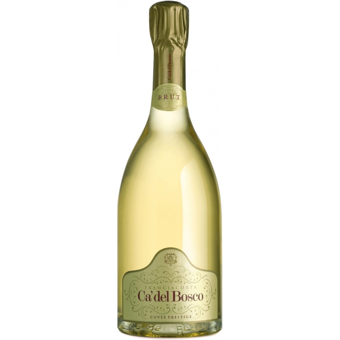 Вино ігристе Ca' del Bosco Cuvee Prestige, біле, 0,75 л - фото 1