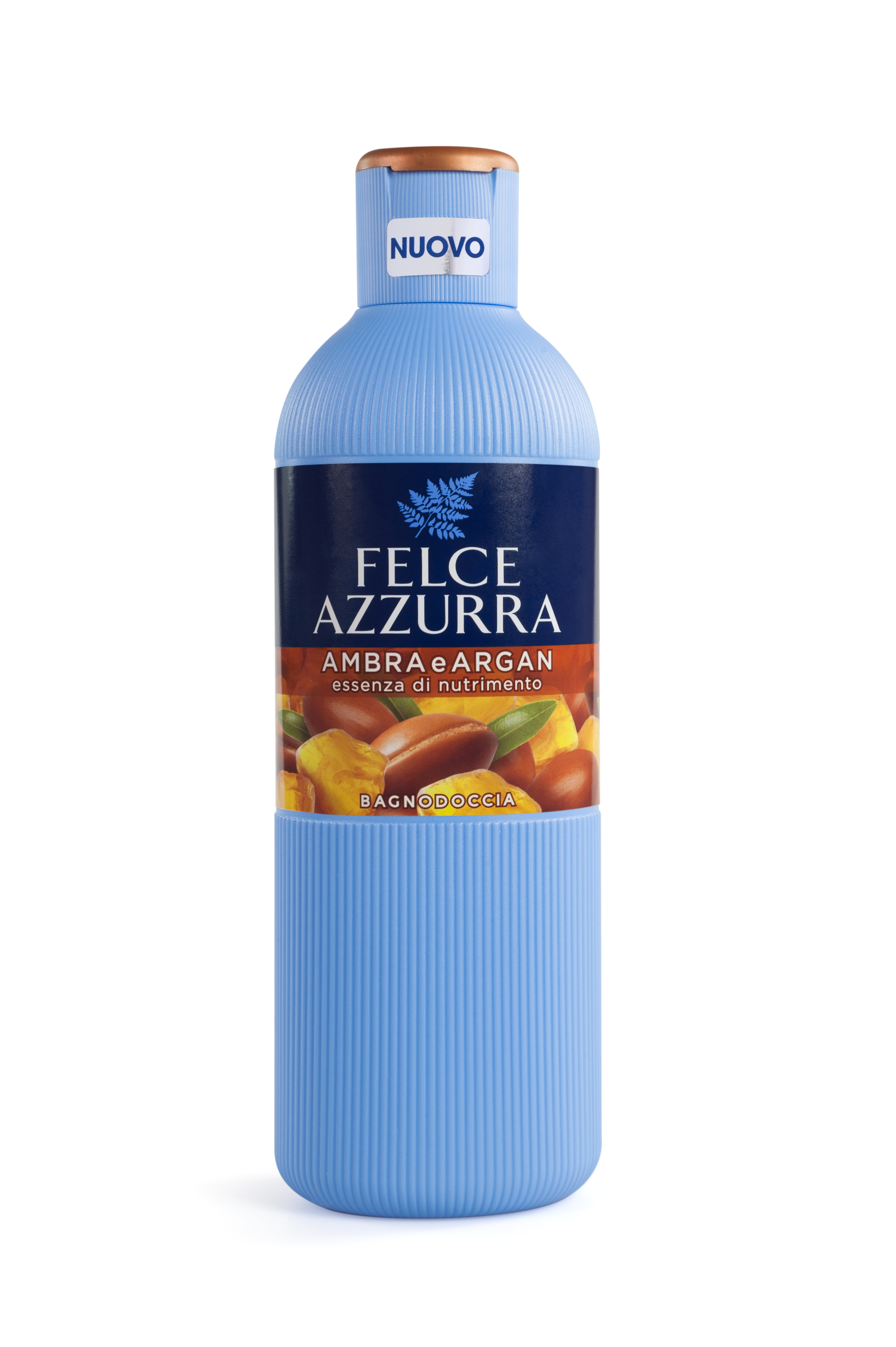 Гель для душа Felce Azzurra Ambra&Argan Nourishing Essence, 650 мл - фото 1