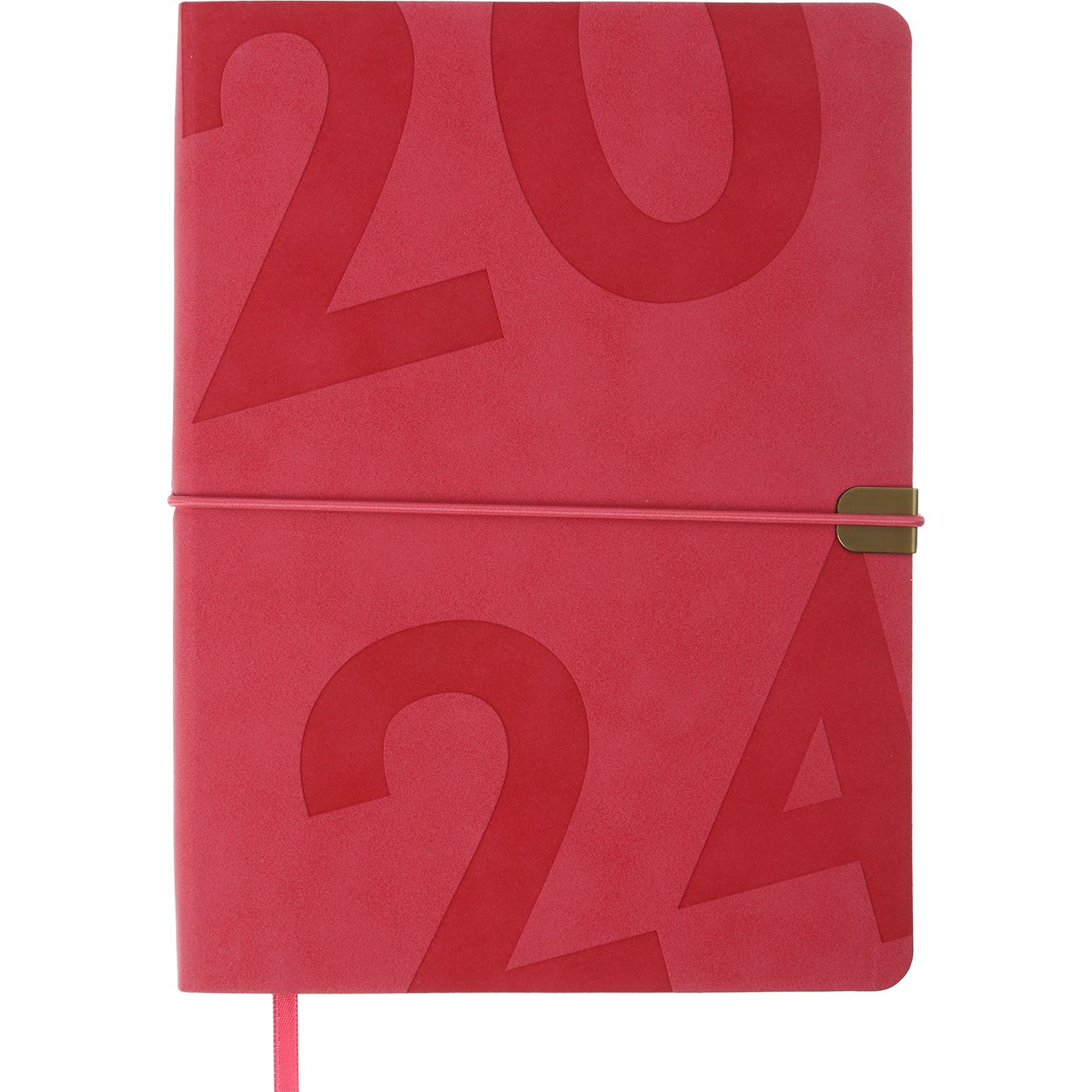 Ежедневник датированный Buromax Best 2024 A5 красный (BM.2126-29) - фото 1