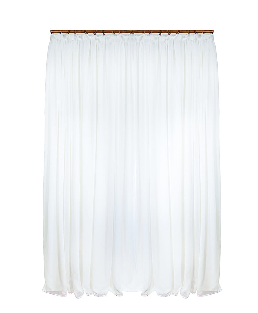 Занавеска Прованс Allure, батист, 170х150 см, белый (47) - фото 1