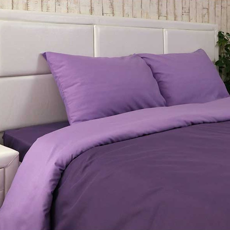 Комплект постельного белья Руно Violet_1, семейный, микрофайбер, сиреневый (6.52Violet_1) - фото 3