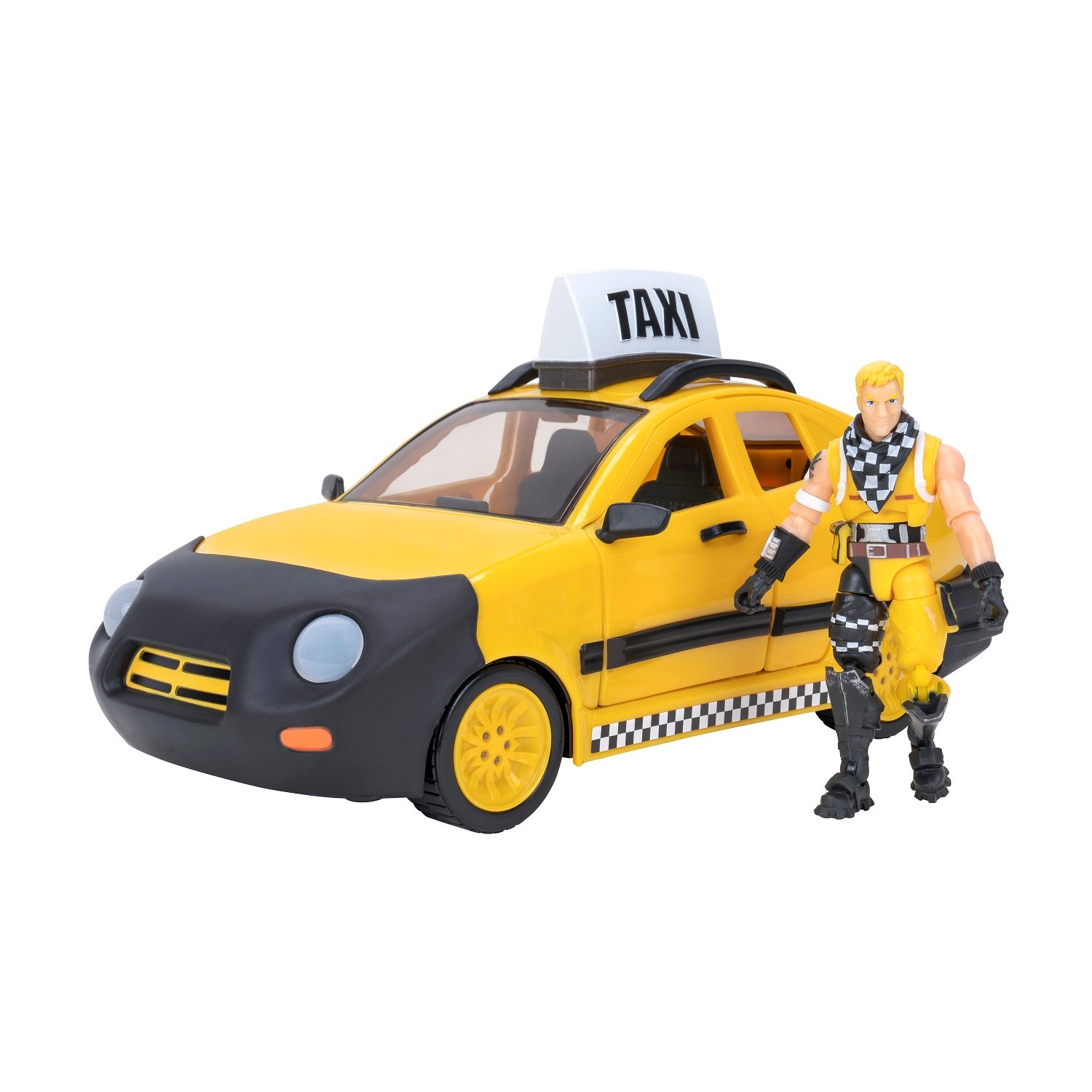 Ігровий набір Jazwares Fortnite Joy Ride Vehicle Taxi Cab, автомобіль і фігурка (FNT0817) - фото 7