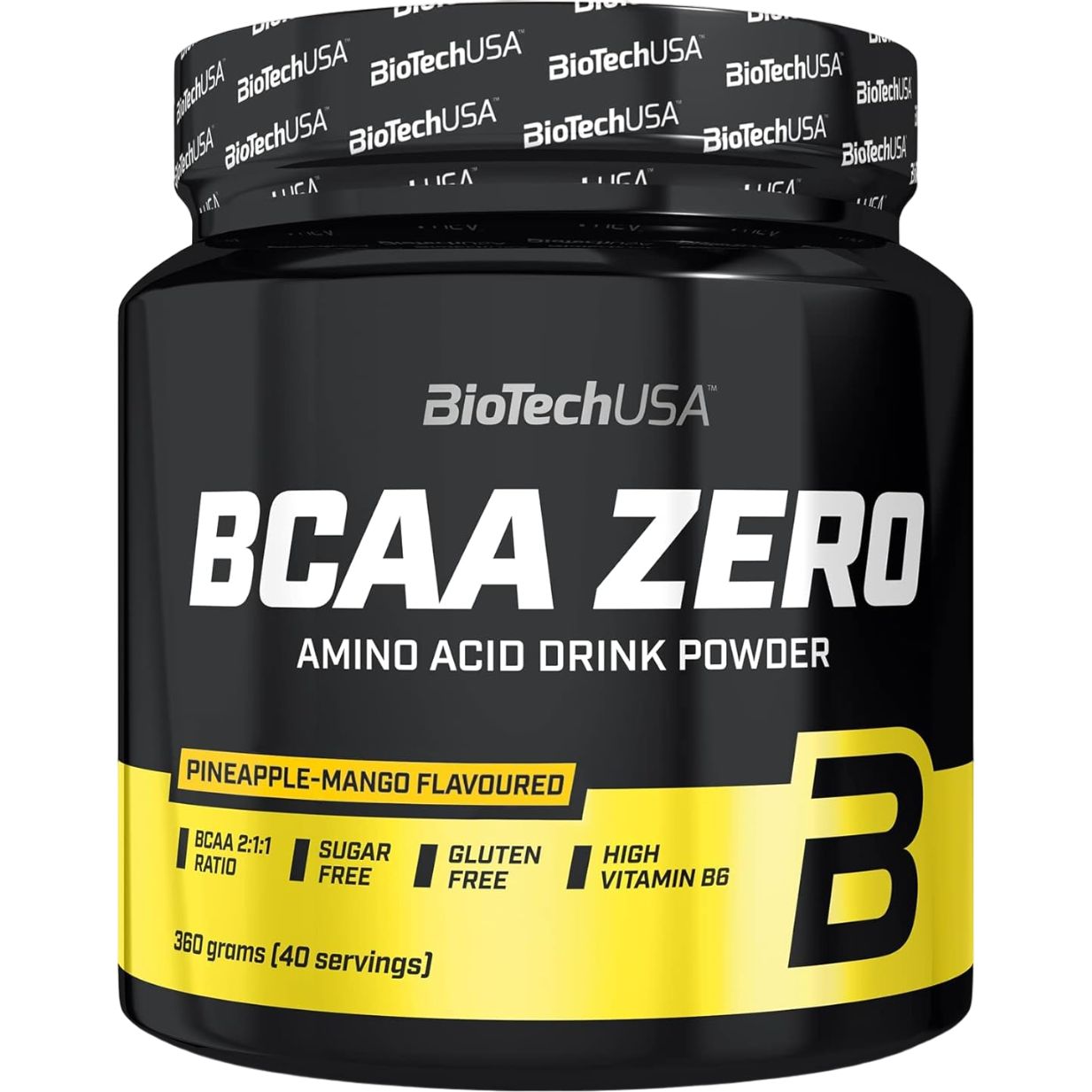 Аминокислота BioTech BCAA Zero Ананас-манго 700 г - фото 1