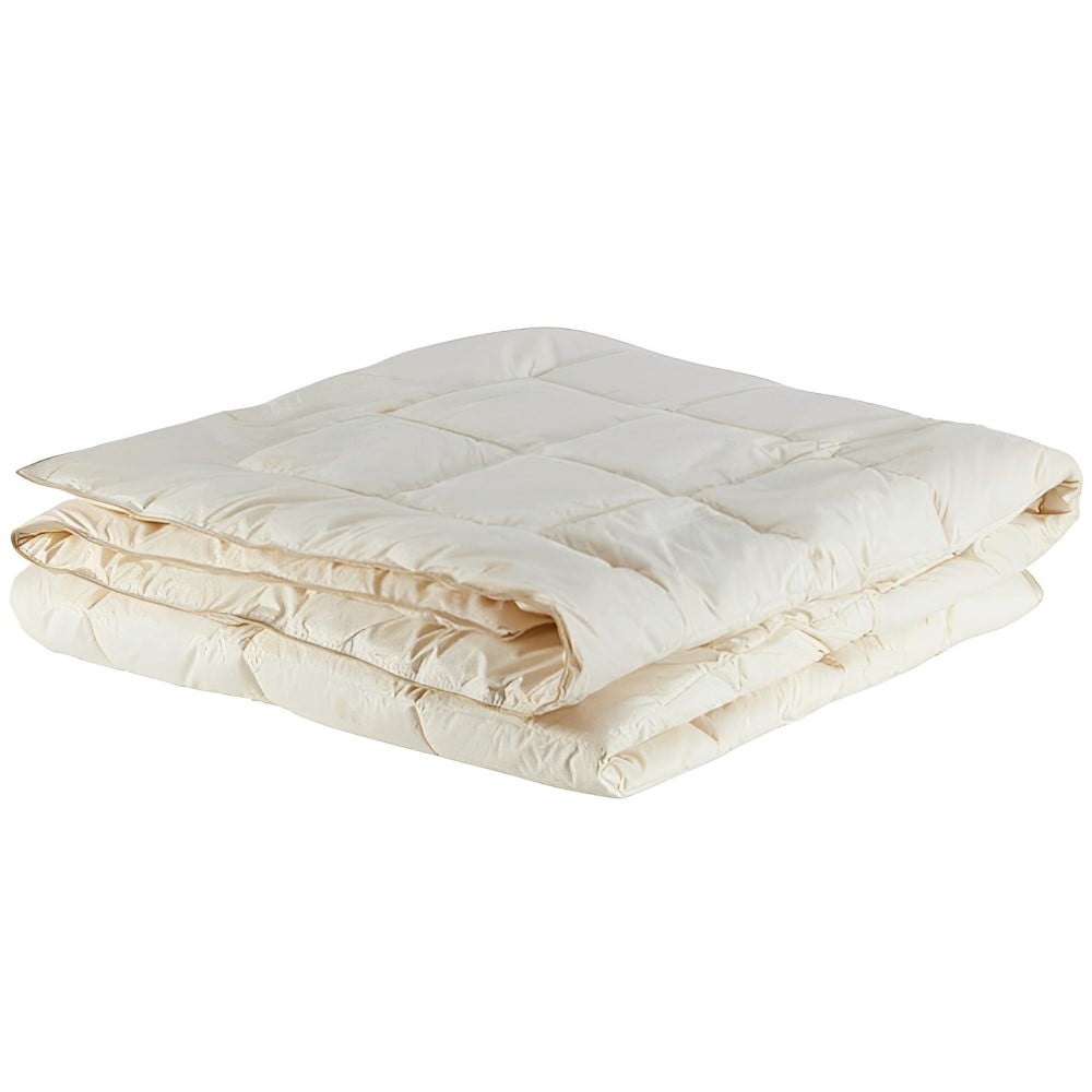 Одеяло шерстяное Penelope Wooly Pure, евростандарт, 215х195 см, кремовый (2000022174084) - фото 1