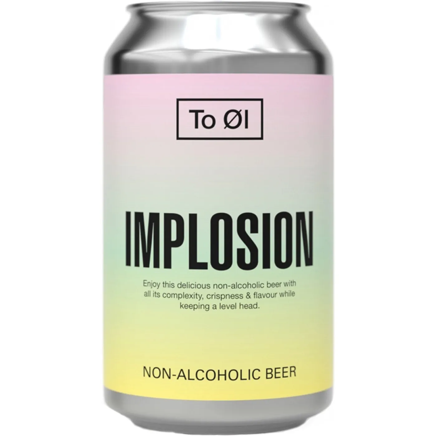 Пиво безалкогольное To ØI Implosion светлое с/б 0.33 л - фото 1