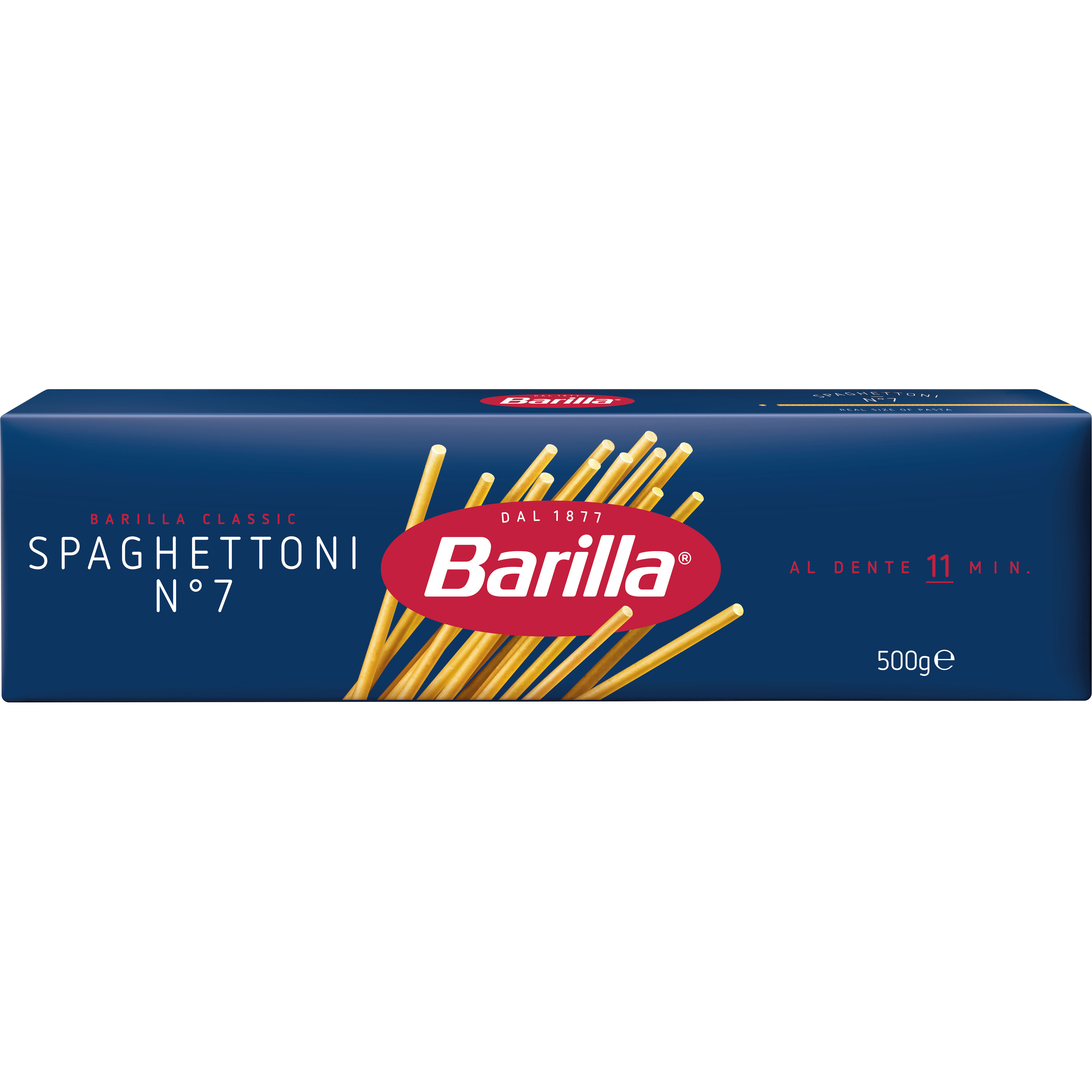 Макаронні вироби Barilla Spaghettoni №7 500 г - фото 1