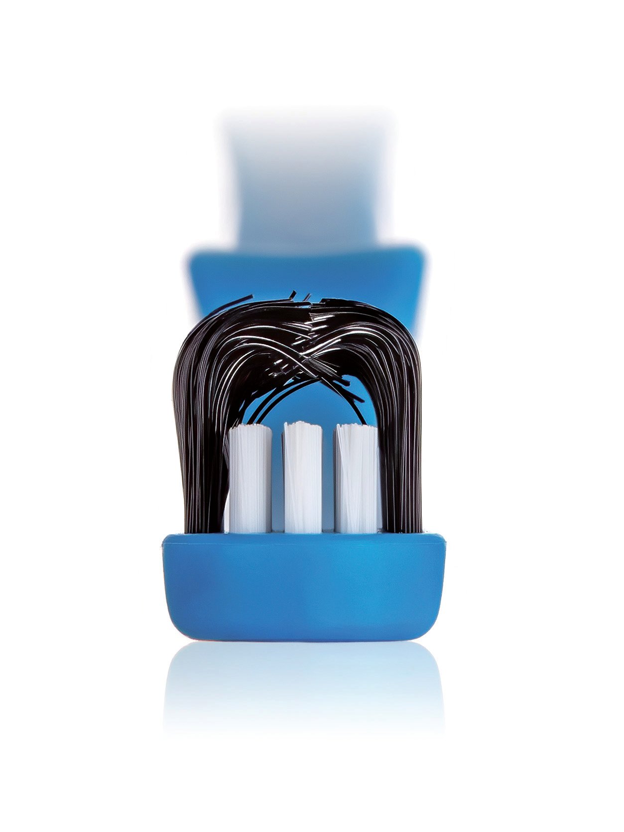 Зубна щітка Edel White CleanСurl 3D із закругленою щетиною, синій - фото 2