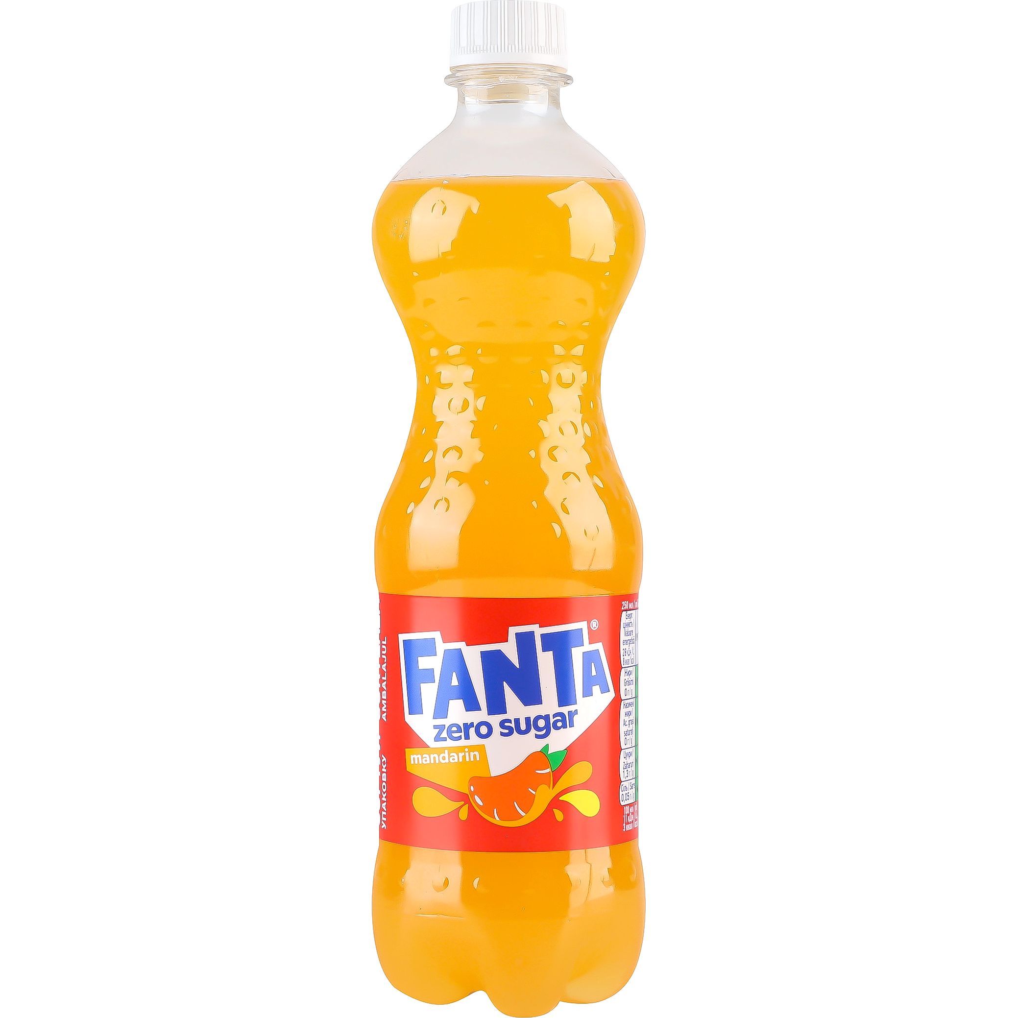 Напиток безалкогольный Fanta Zero sugar Mandarin 0.5 л (953752) - фото 1