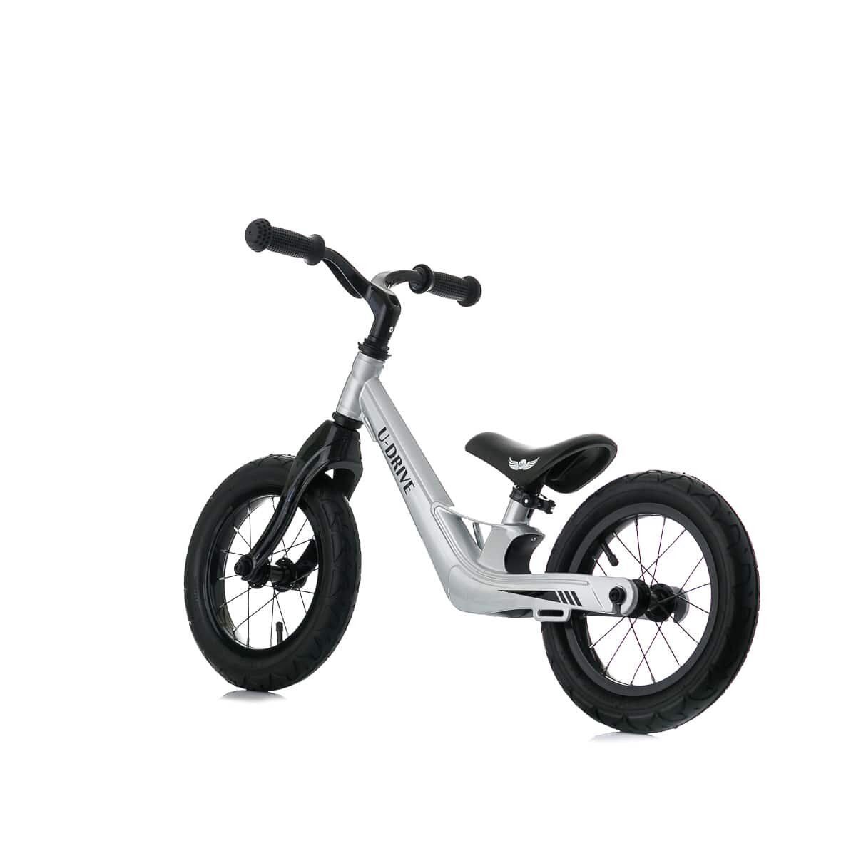 Біговел Babyhit U-Drive 12 Alloy Rim Silver, сріблястий (71835) - фото 1