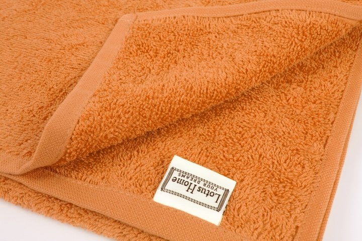Полотенце Lotus, 90х50 см, 1 шт., оранжевый (svt-2000022281065) - фото 1
