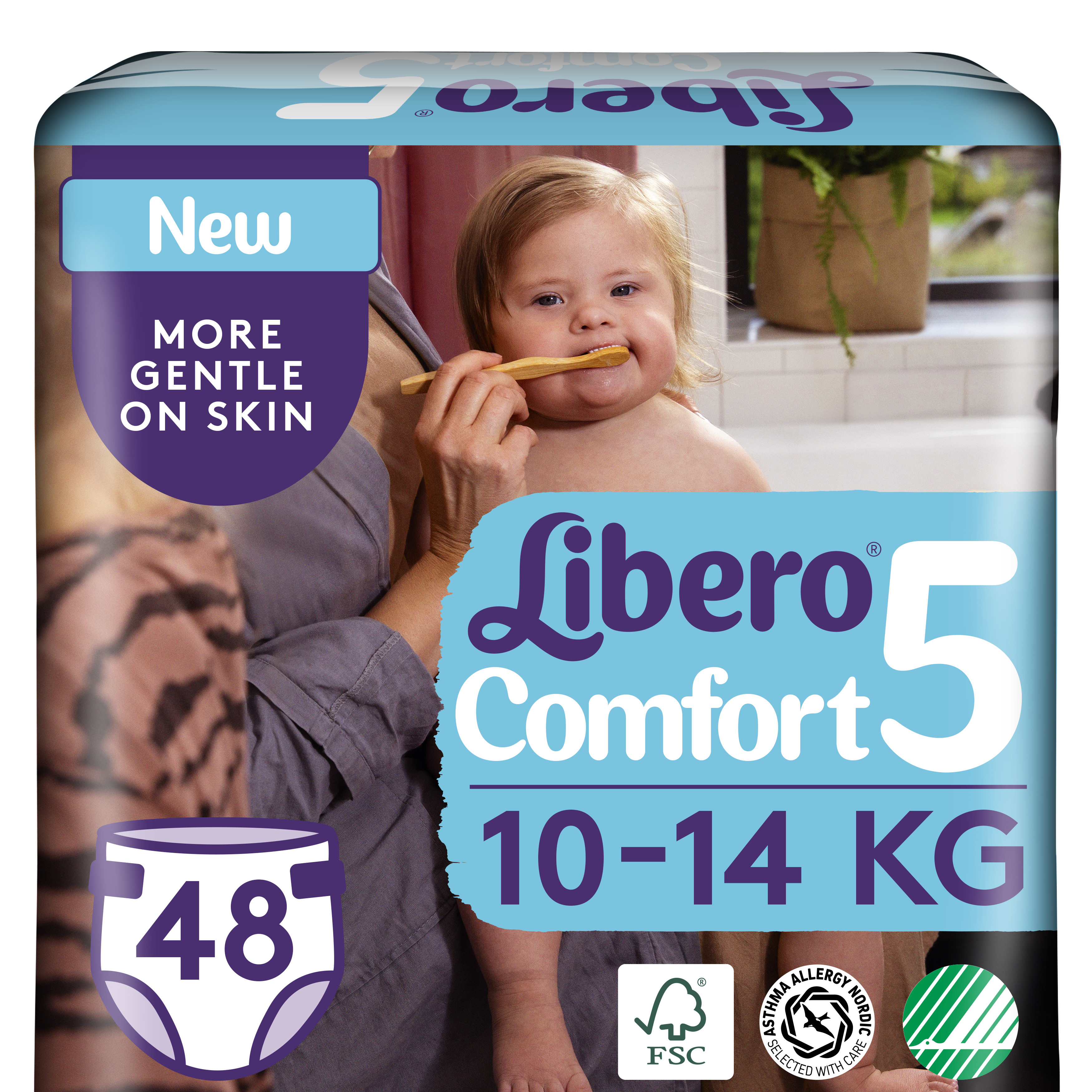 Підгузки Libero Comfort 5 (10-14 кг), 48 шт. - фото 1