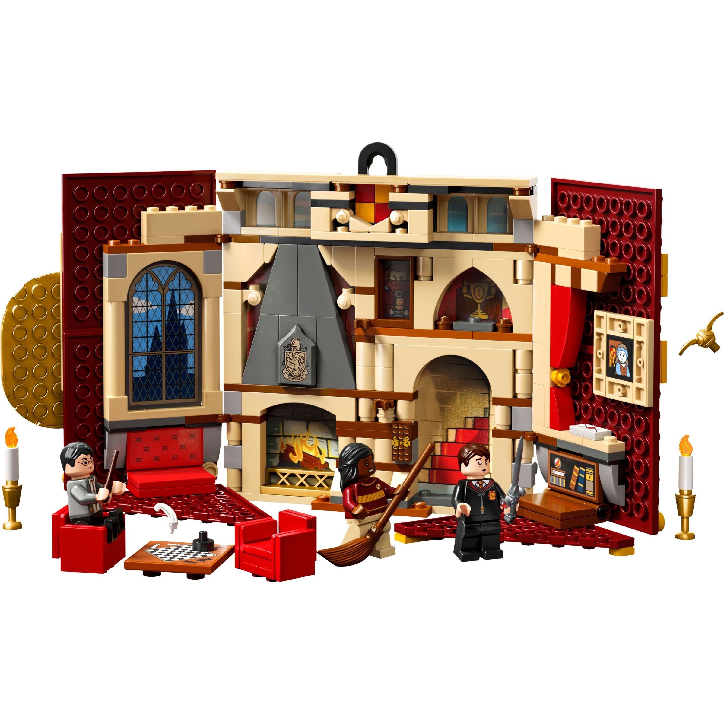 Конструктор LEGO Harry Potter Прапор гуртожитку Ґрифіндор, 285 деталей (76409) - фото 7