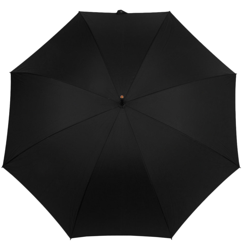 Мужской зонт-трость механический Fulton 105 см черный - фото 2