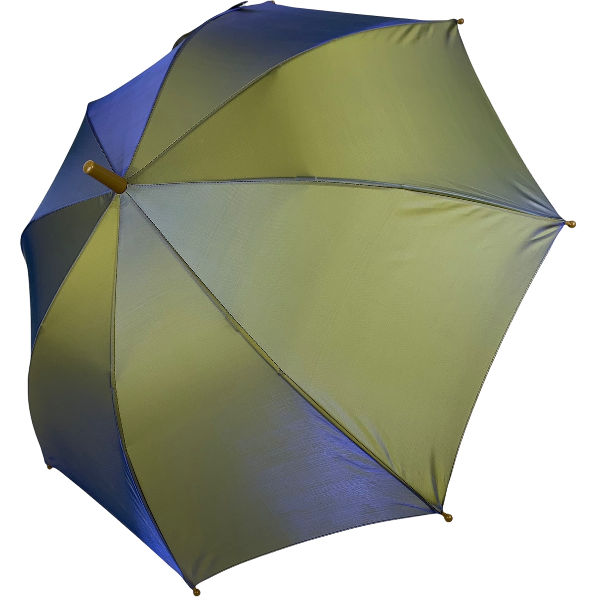 Дитяча парасолька-палиця напівавтомат Toprain 85 см оливкова - фото 1