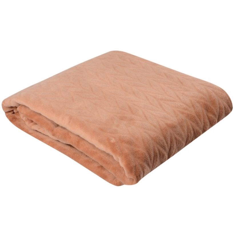Photos - Blanket SOHO Плед  Wheatear plush, 220х200 см, бежевий  (1216К)