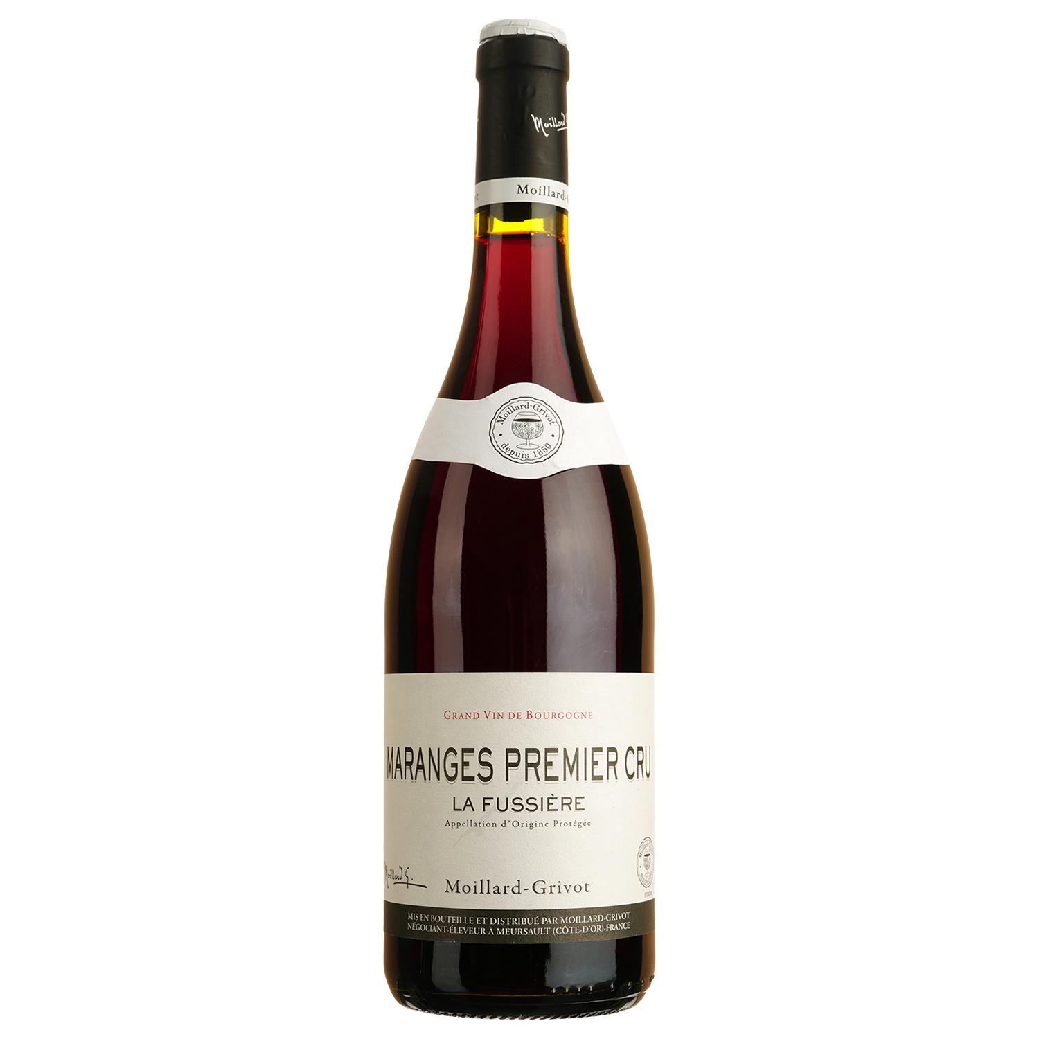 Вино Moillard-Grivot Maranges 1er Cru La Fussiere, красное, сухое, 0,75 л - фото 1