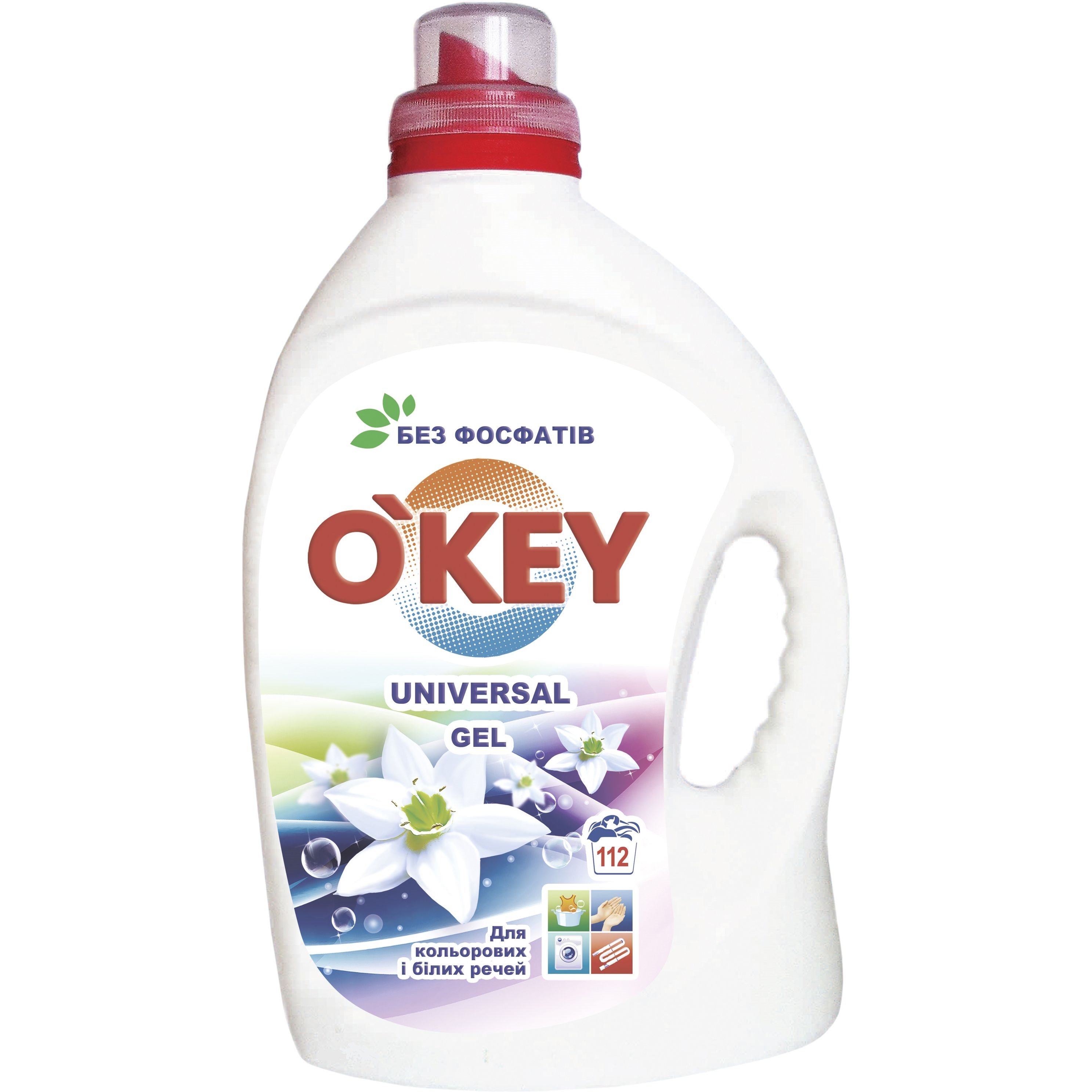 Фото - Пральний порошок Гель для прання O'key Universal, 4.5 л