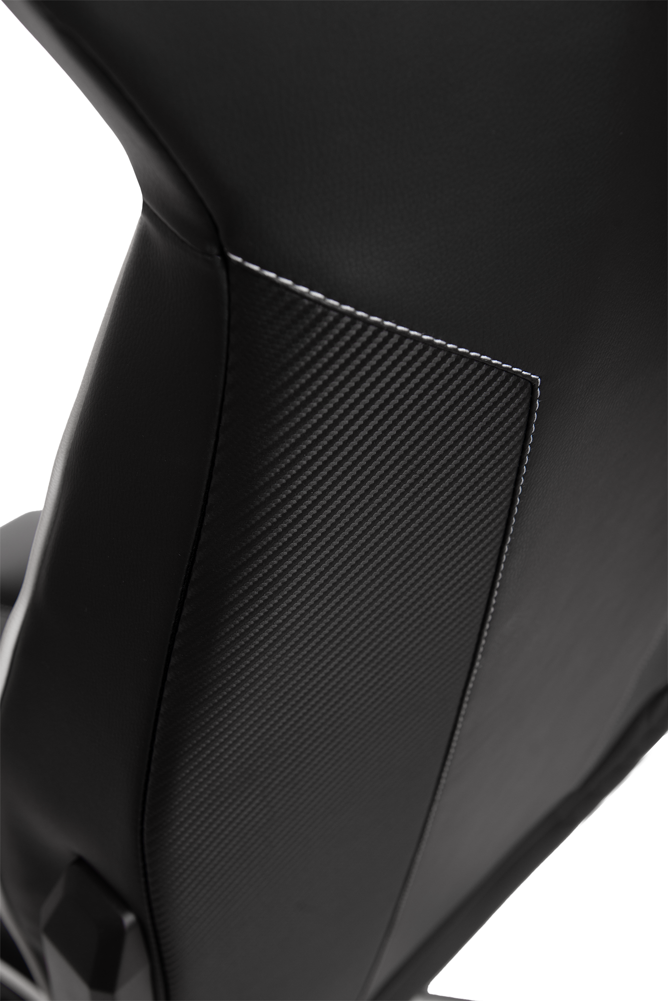 Геймерское кресло GT Racer черное с белым (X-8007 Black/White) - фото 12