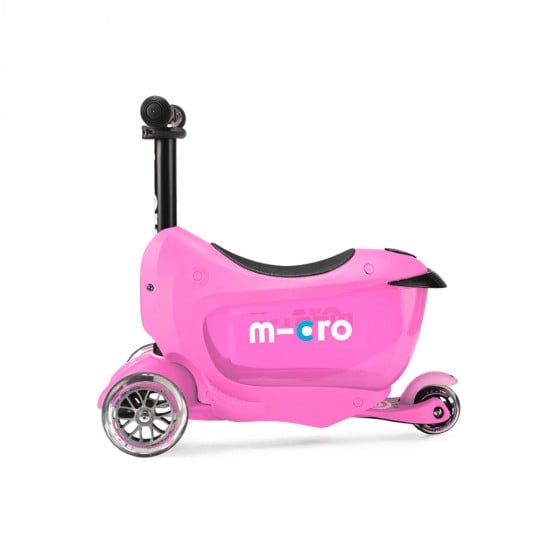 Самокат Micro Mini2go Deluxe Plus, розовый (MMD033) - фото 3