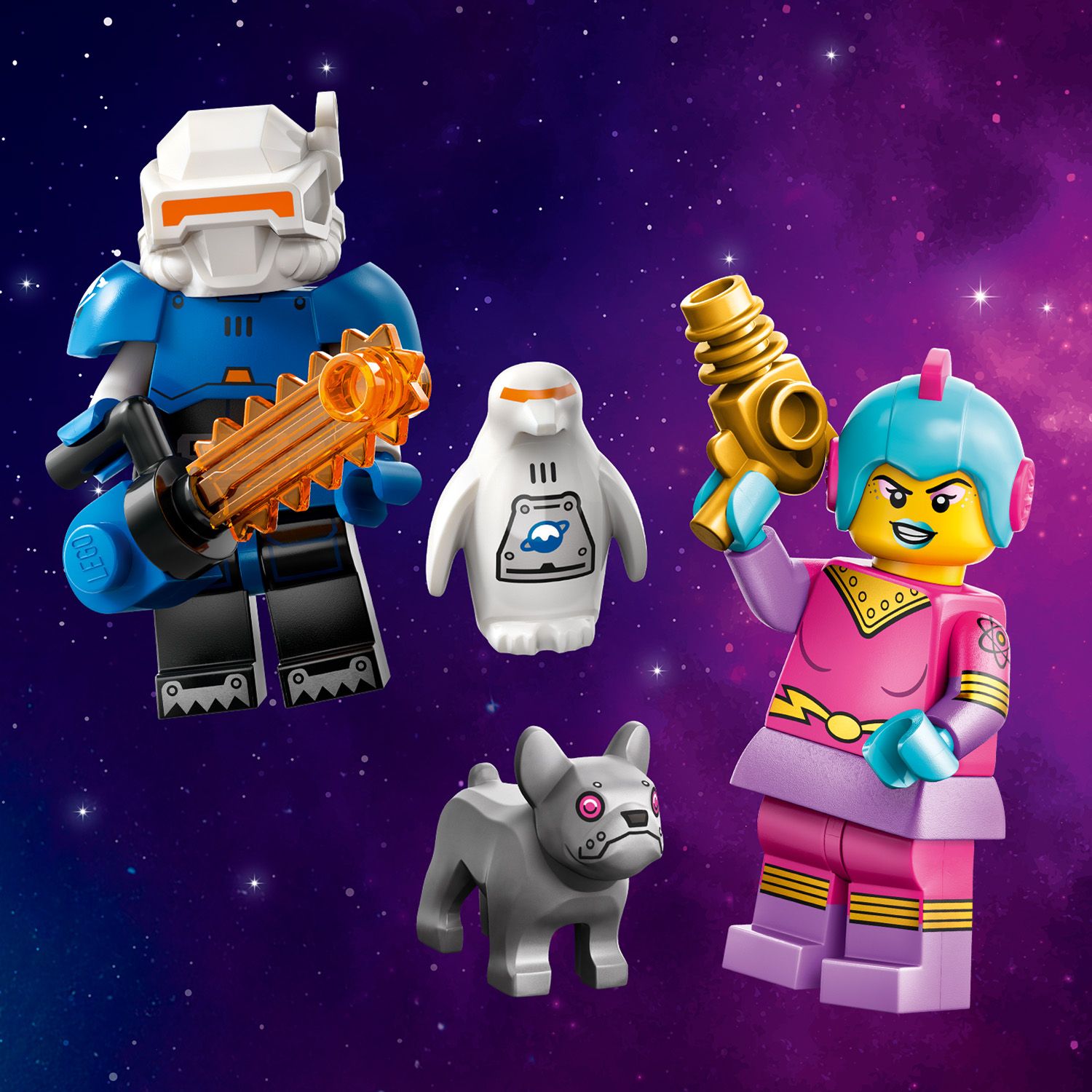 Конструктор LEGO Minifigures Космос Серія 26, 9 деталей (71046) - фото 7