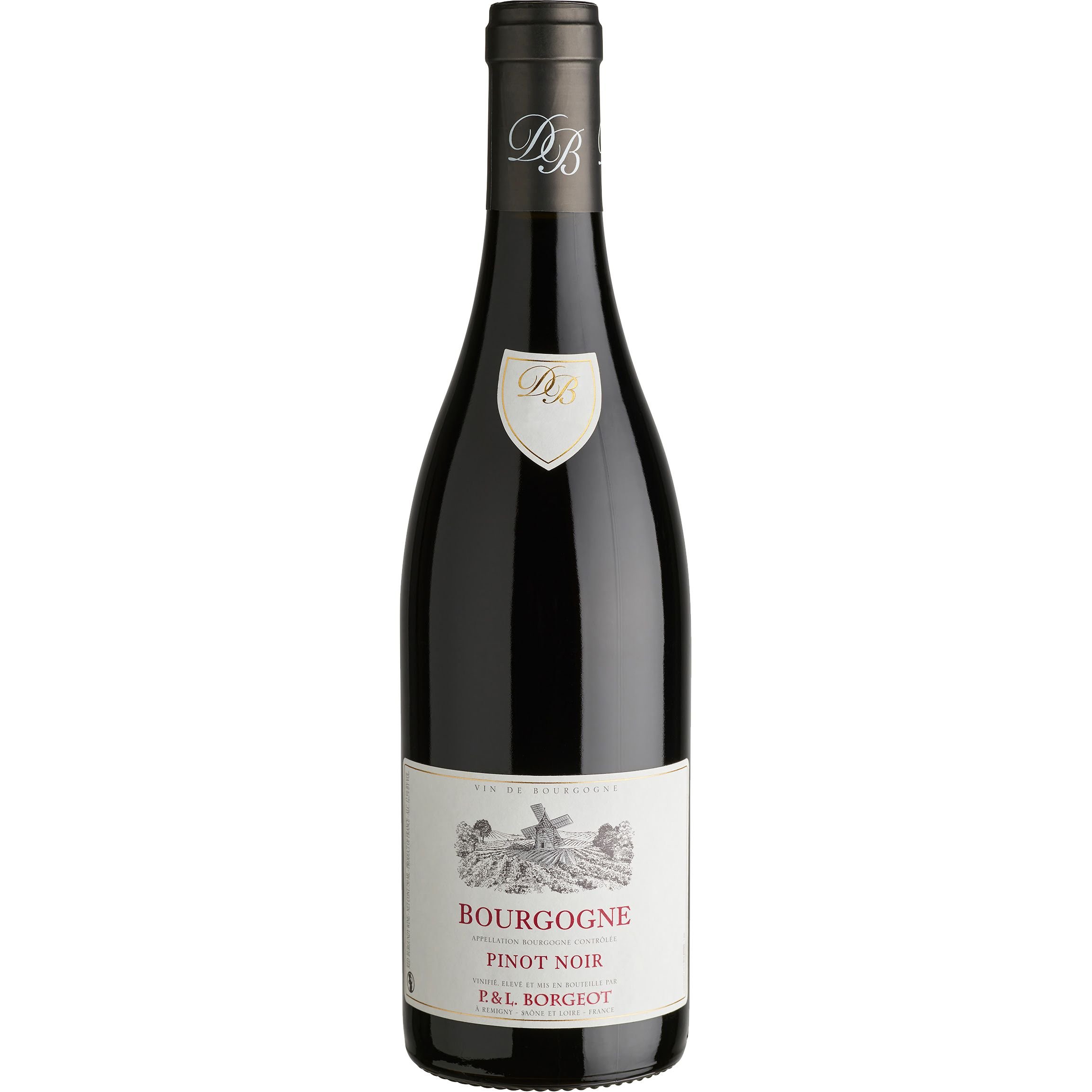 Вино P. & L. Borgeot AOP Bourgogne 2021 красное сухое 0.75 л - фото 1