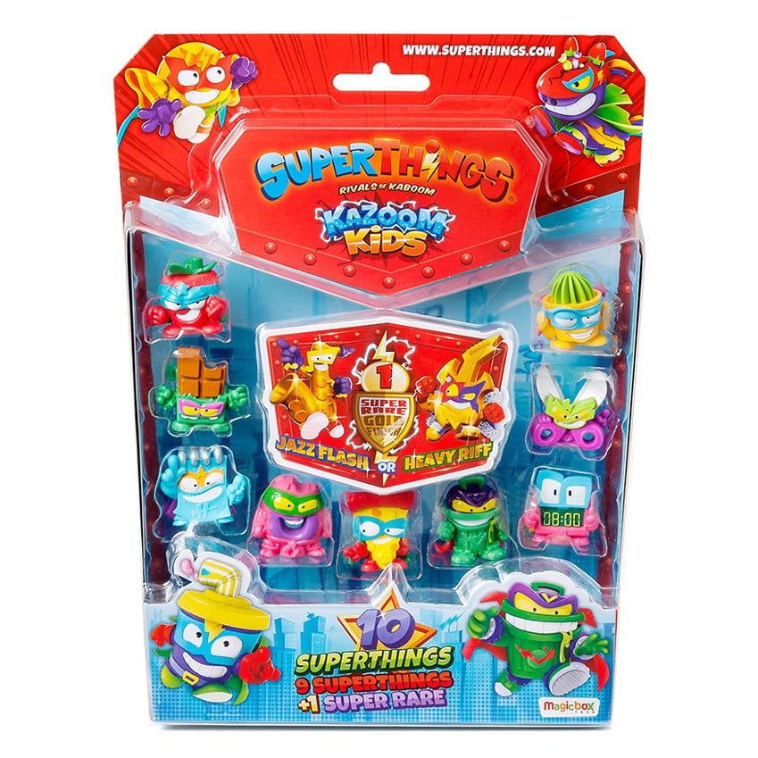 Игровой набор SuperThings Kazoom Kids S1 Крутая десятка (PST8B016IN00) - фото 1