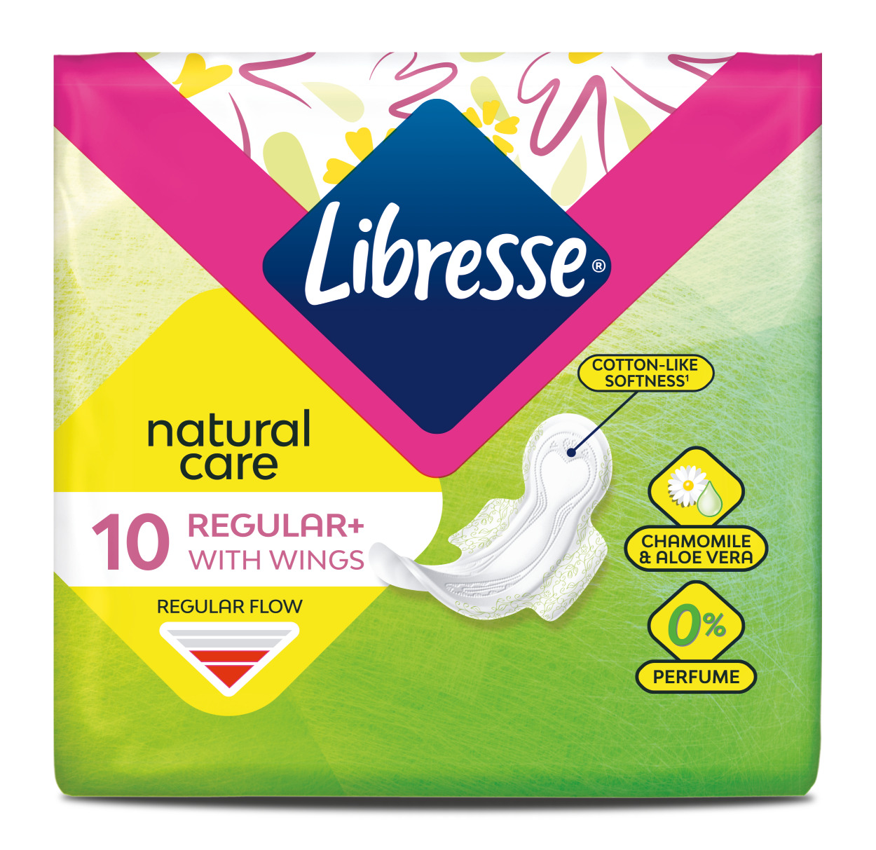 Гігієнічні прокладки Libresse Natural Care Ultra Normal, 10 шт (9870) - фото 2