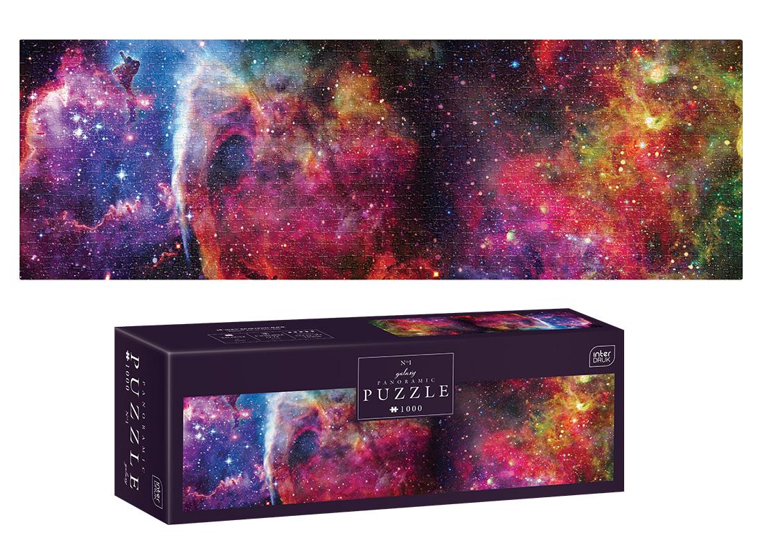 Пазли тришарові Interdruk Galaxy 1, панорамні, 1000 елементів - фото 4