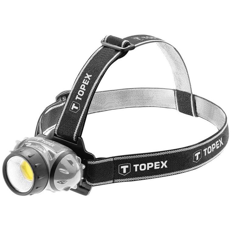 Ліхтар налобний на батарейках Topex (94W391) - фото 1